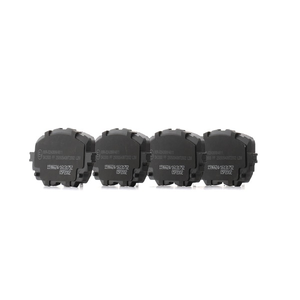 RIDEX 402B1417 Bremsbeläge