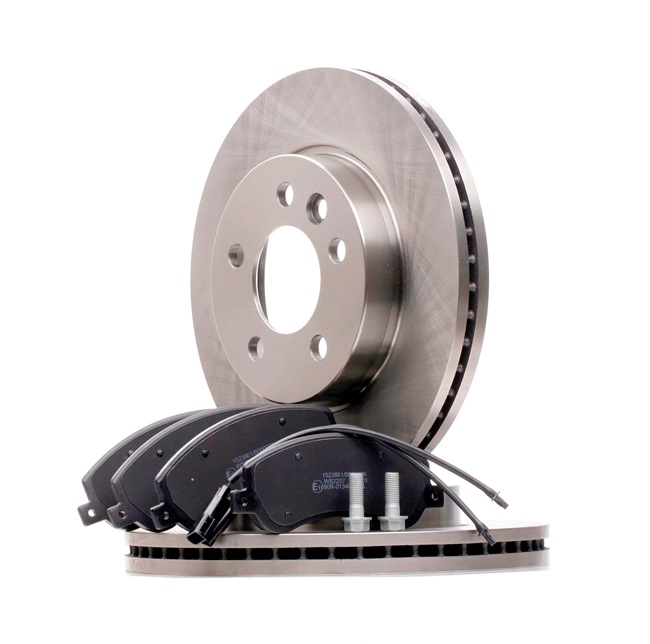 RIDEX 3405B0430 Bremsscheiben und -beläge