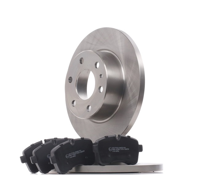 RIDEX 3405B0437 Bremsscheiben und -beläge