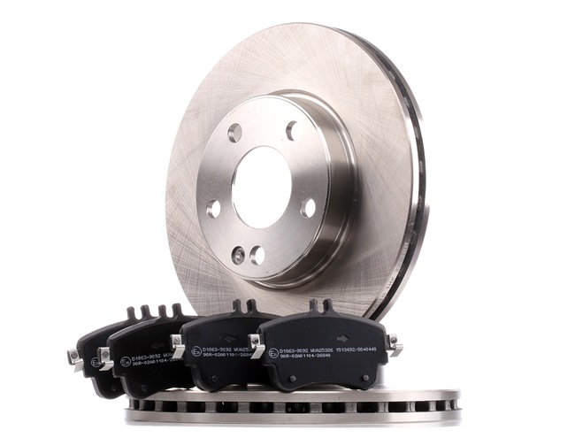 RIDEX 3405B0441 Bremsscheiben und -beläge