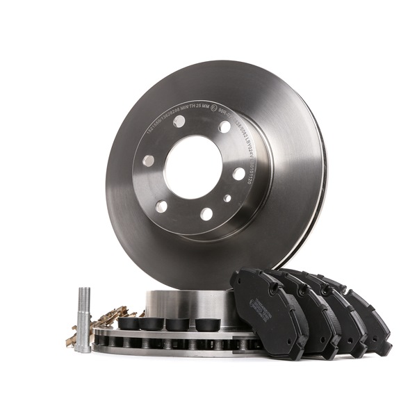 RIDEX 3405B0450 Bremsscheiben und -beläge