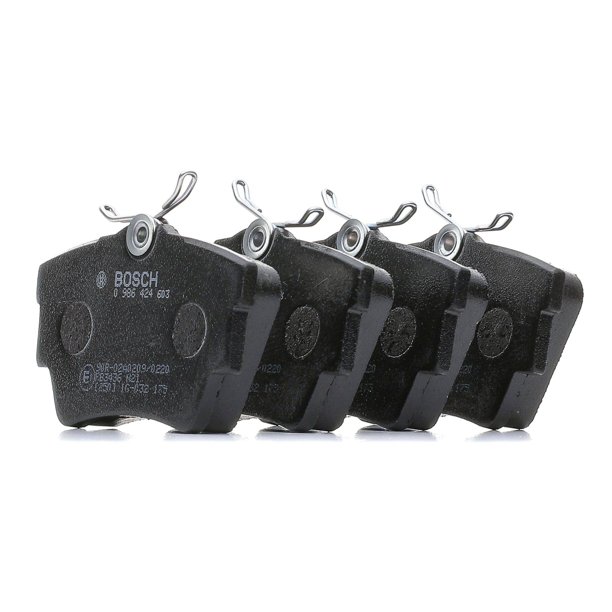 Brake pad set, disc brake BOSCH E1 90R-02A0209/0220 rating