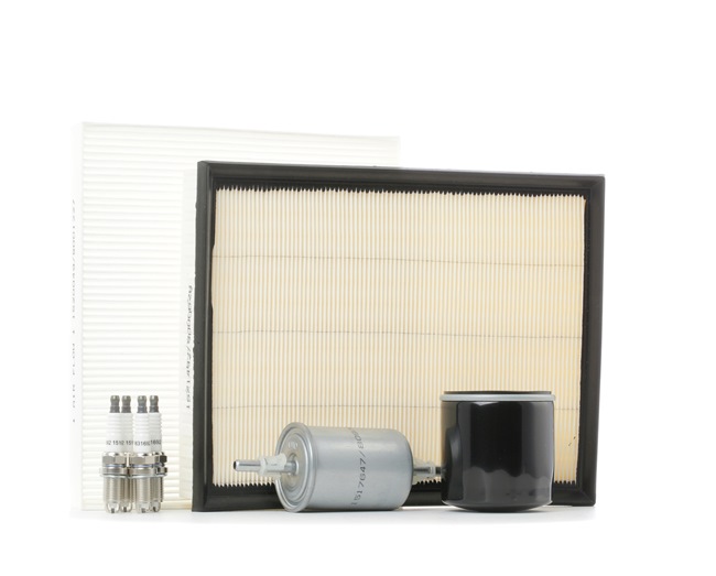 RIDEX 4682P0045 Filter kit VAUXHALL Astra Mk4 (G) CC (T98) 1.6 Dualfuel (F08, F48) 101 Pk Benzine X 16 XEL