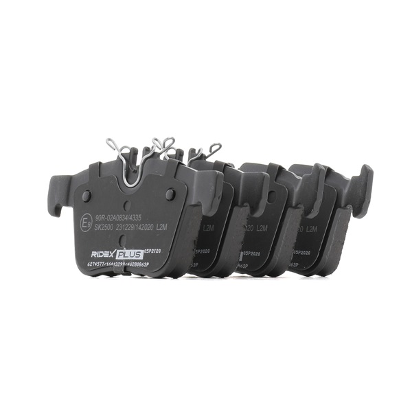 Remblokset RIDEX PLUS 402B0863P