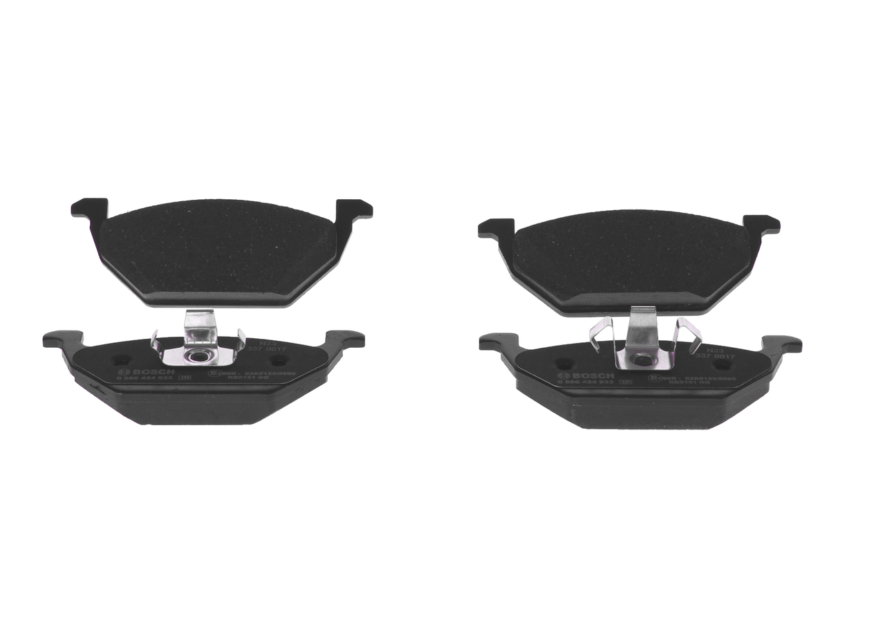 Bremsbeläge 0 986 424 933 BOSCH 2QB698151 VW, AUDI, SKODA, SEAT