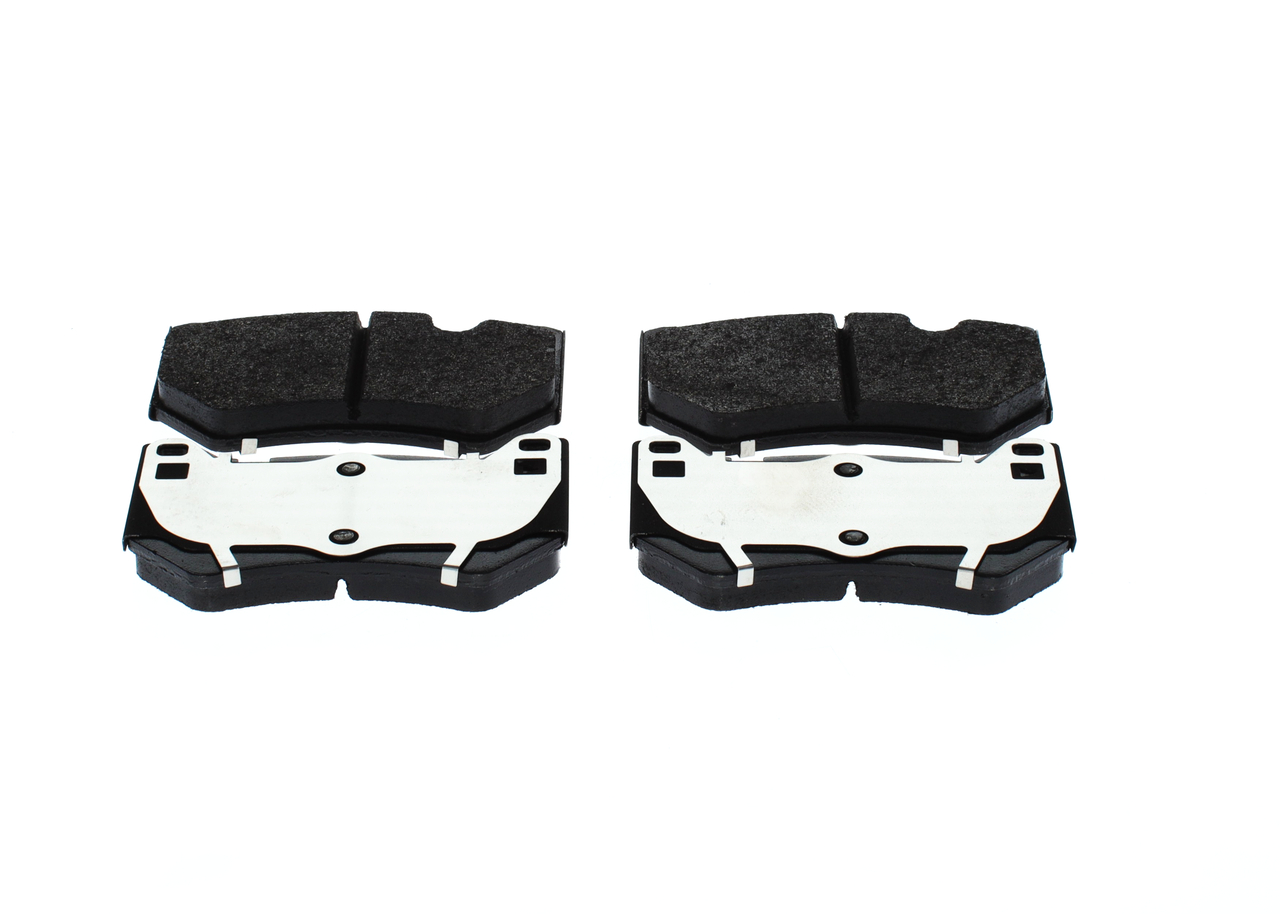 Комплект спирачно феродо, дискови спирачки 80A698151C BOSCH 0986424966 VW, AUDI, SKODA, SEAT, PORSCHE
