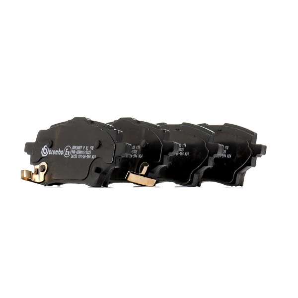 16425176 BREMBO P83178 Накладки TOYOTA C-HR 2021 цена