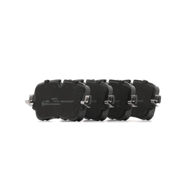 Set plăcuțe de frână, frână cu disc MAPCO 6999