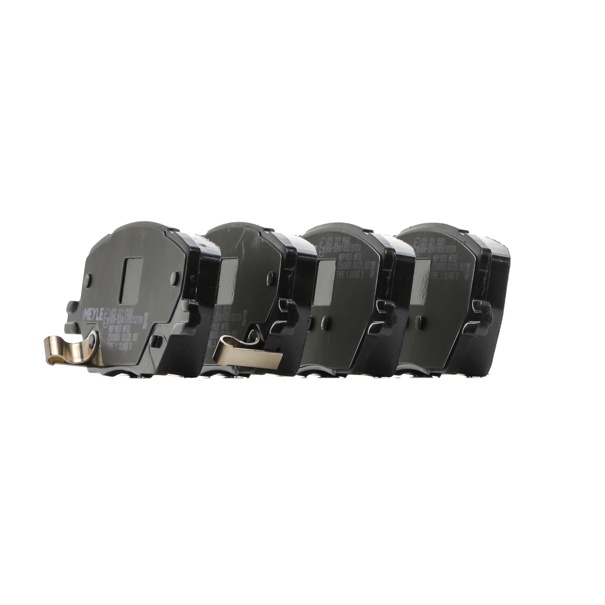 Комплект спирачно феродо, дискови спирачки 77367 936 MEYLE 0252216520 FIAT, JEEP, CHRYSLER, DODGE