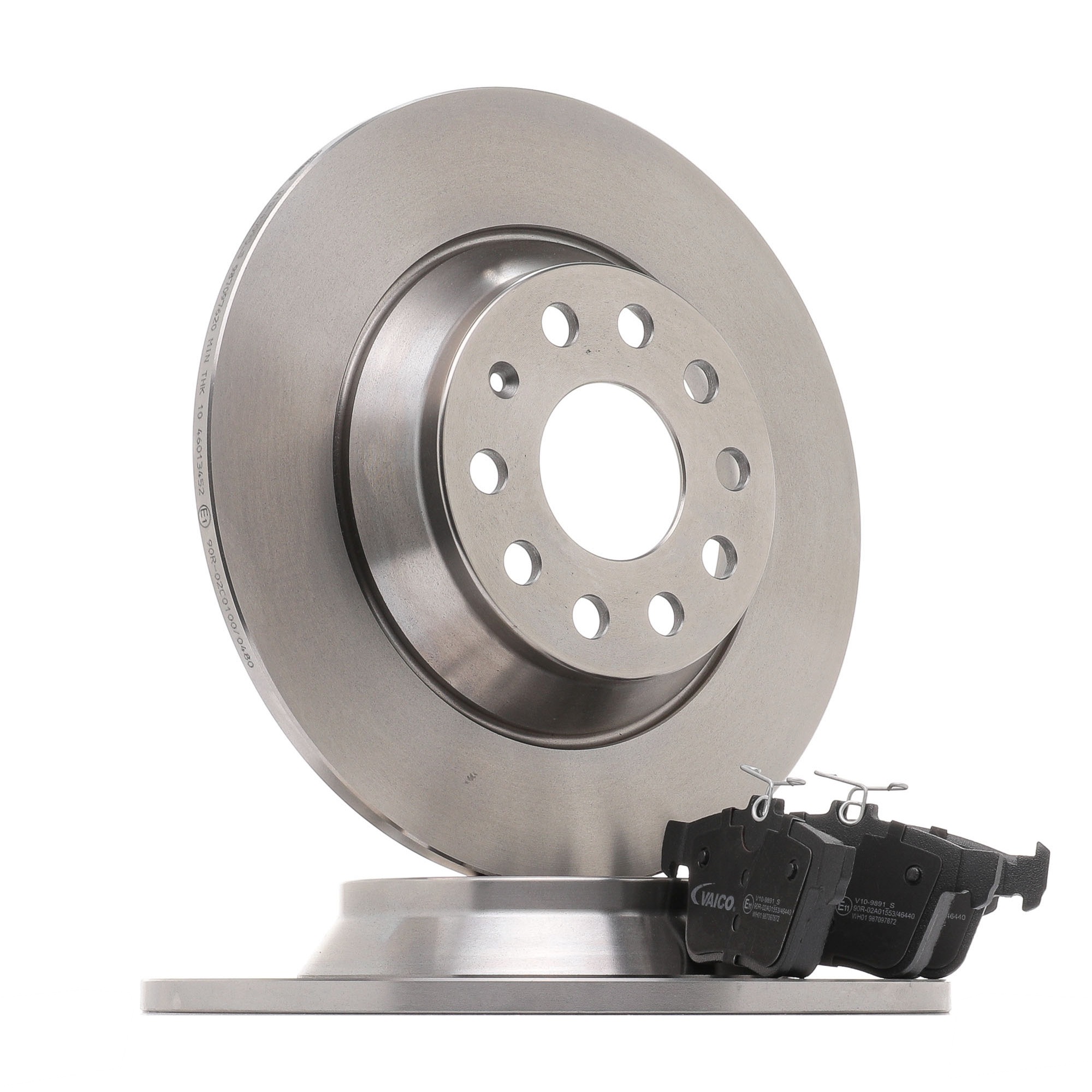 VAICO 3Q0 698 451 Bremsscheiben und -beläge AUDI A3 1.6 TDI 110 PS Diesel