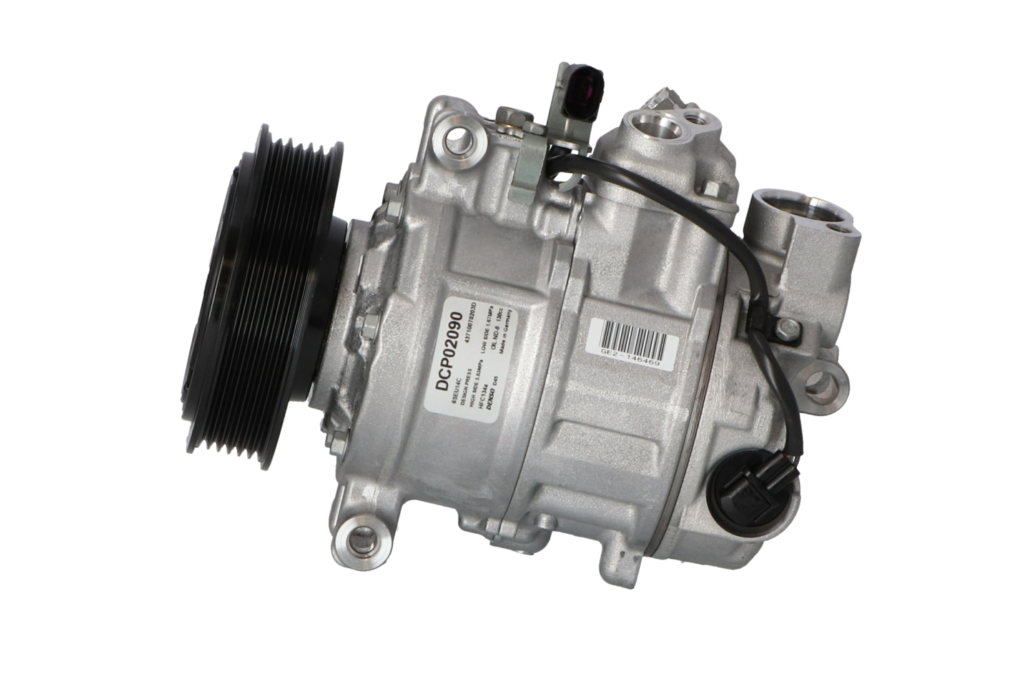 Air conditioning compressor 4F0260805AJ NRF 320102G BMW, VW, AUDI, VOLVO, SKODA