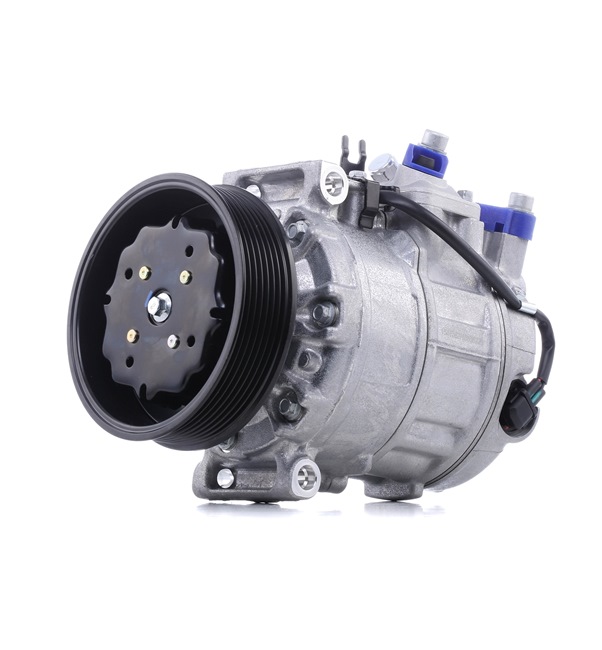 Klimakompressor 7L6820803H RIDEX 447K0602 VW, AUDI, FORD, SKODA, SEAT