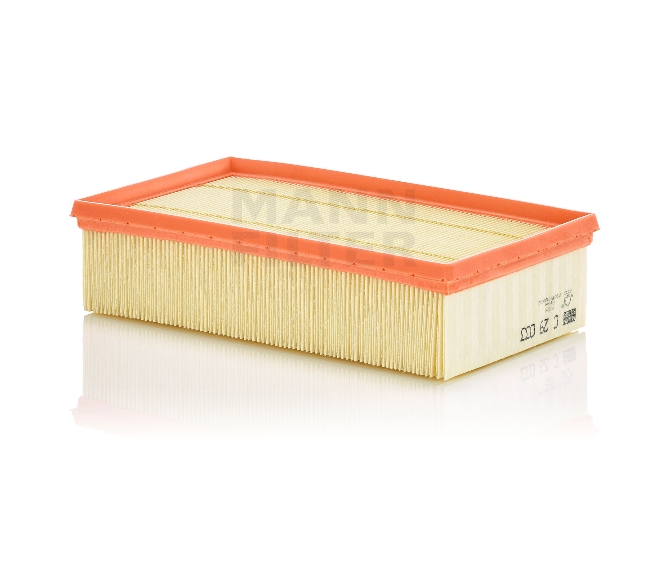 MANN-FILTER C 29 033 Filtru aer Lungime: 291mm, Latime: 167mm, Înaltime: 70mm