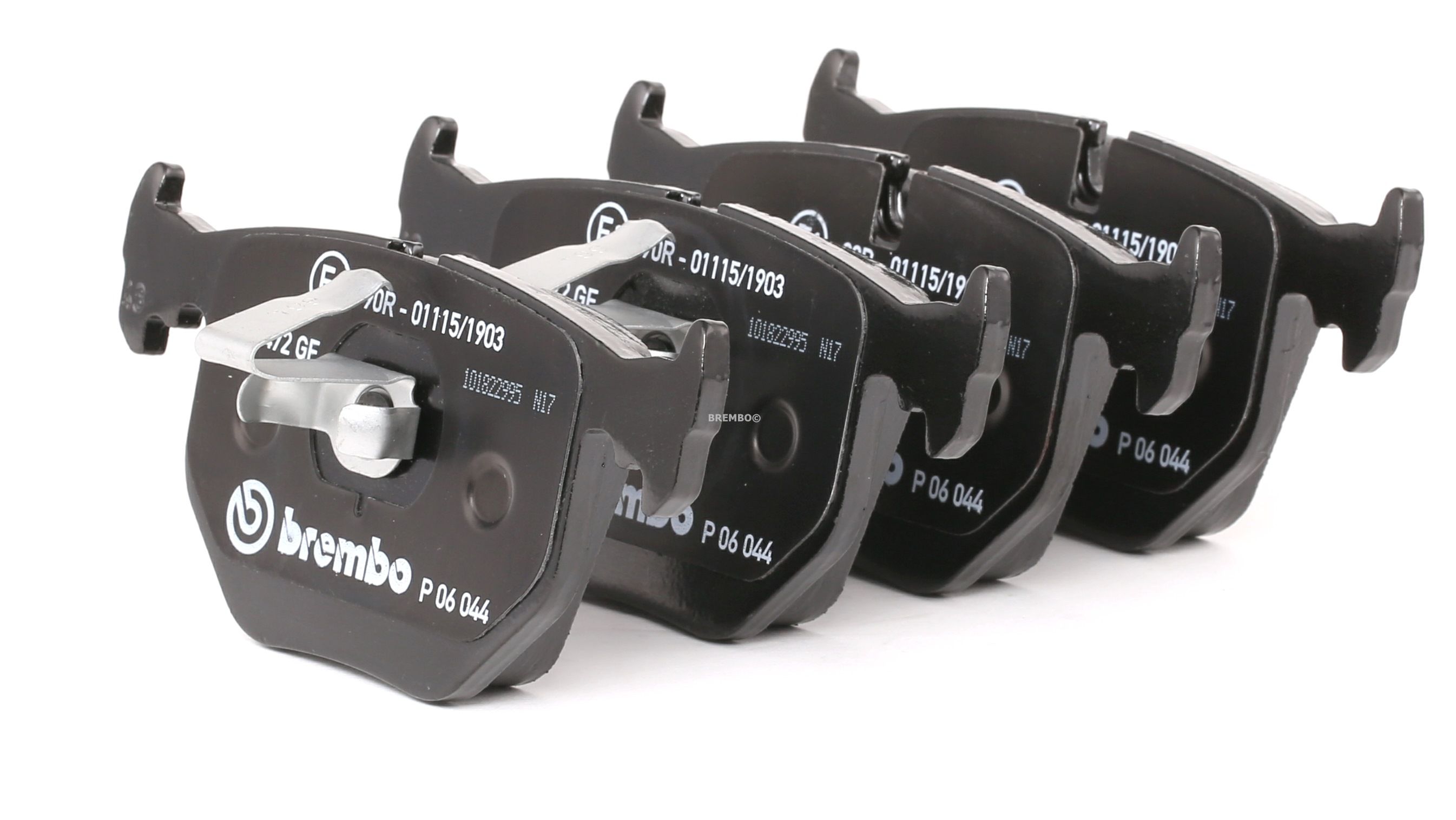 Brake pad set, disc brake BREMBO 21487 rating
