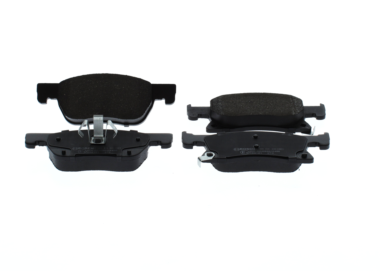 Bremsbeläge 0 986 424 989 BOSCH 12378300 OPEL, VAUXHALL