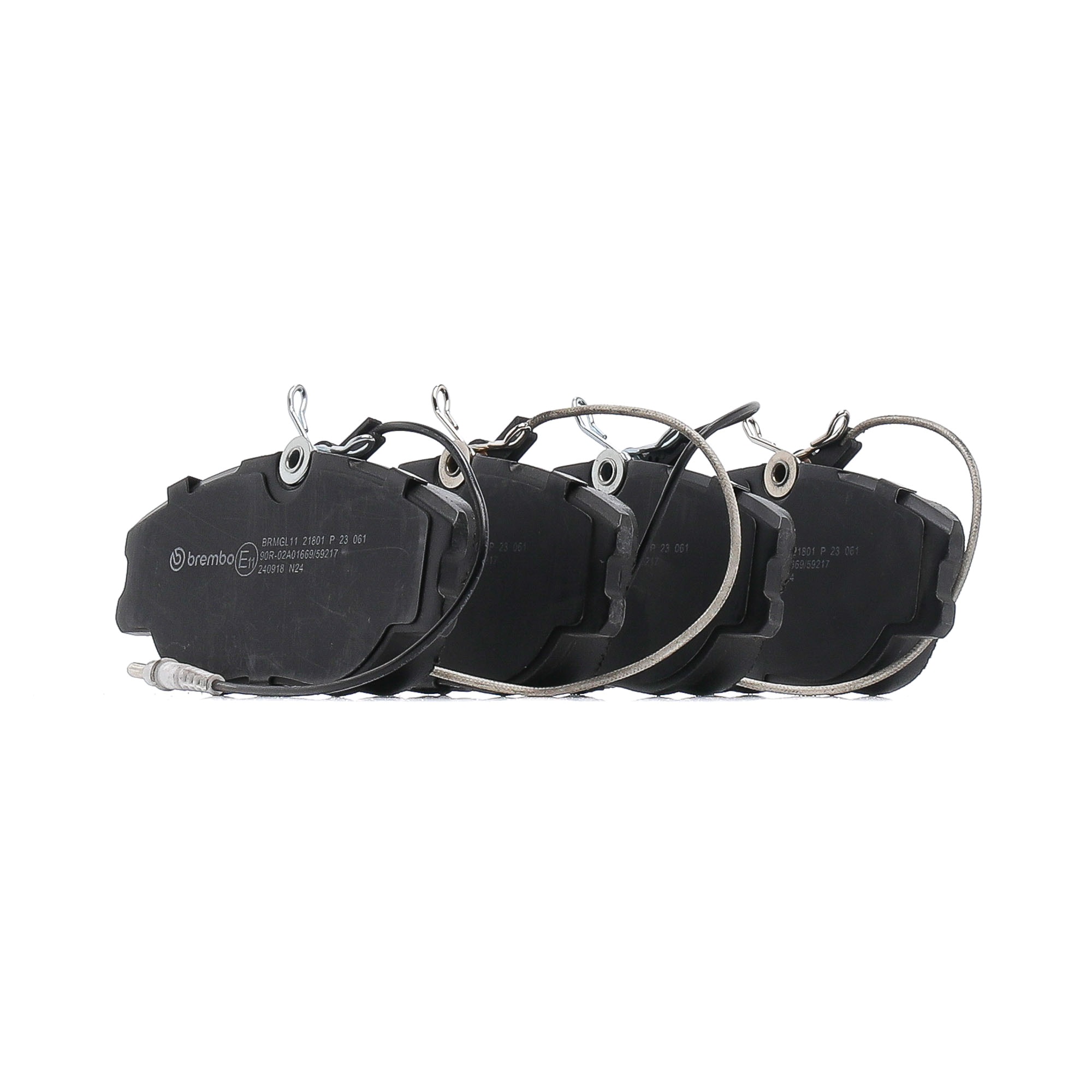 Jarrupalat, levyjarru P23061 BREMBO 4251 10 VW, PEUGEOT, FIAT, CITROЁN, ALFA ROMEO