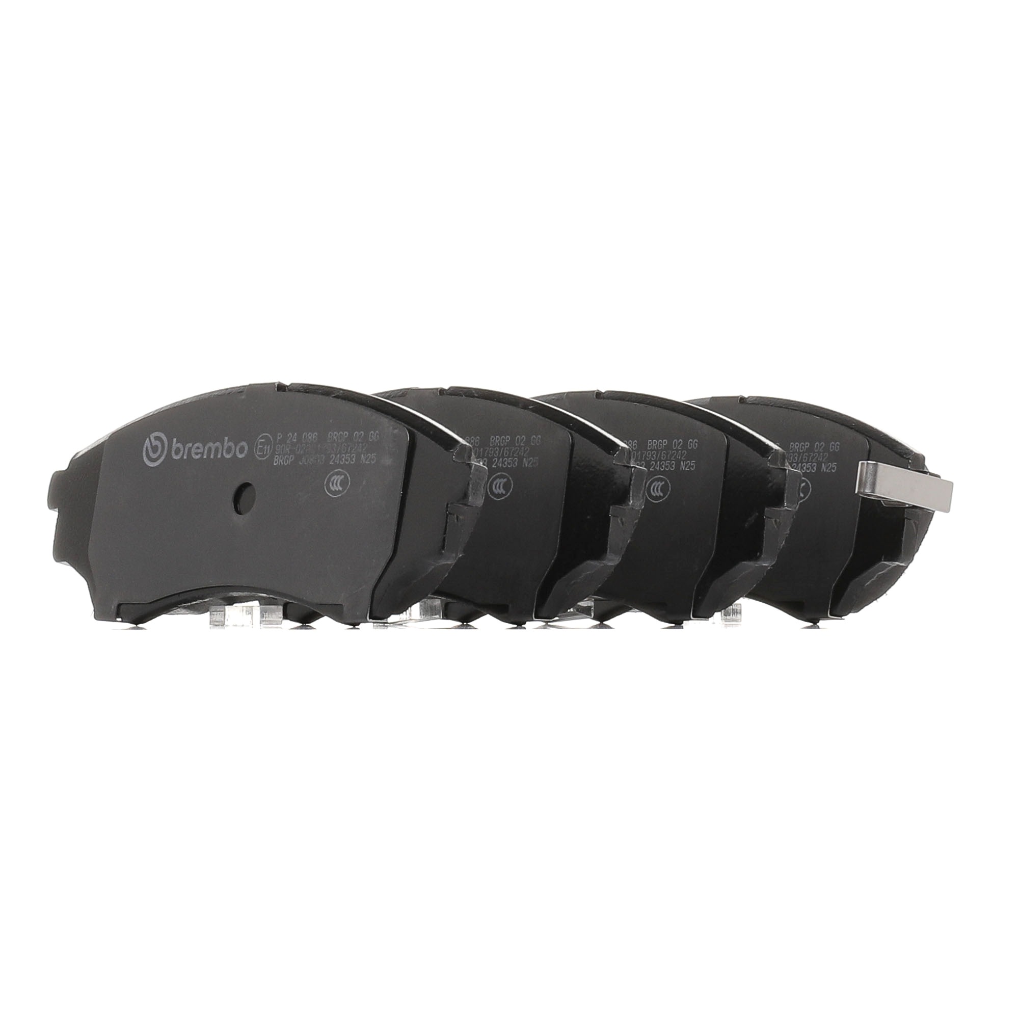 Bremsbeläge 4 432 201 BREMBO P24086 FORD, OPEL, SEAT, MAZDA, CHRYSLER
