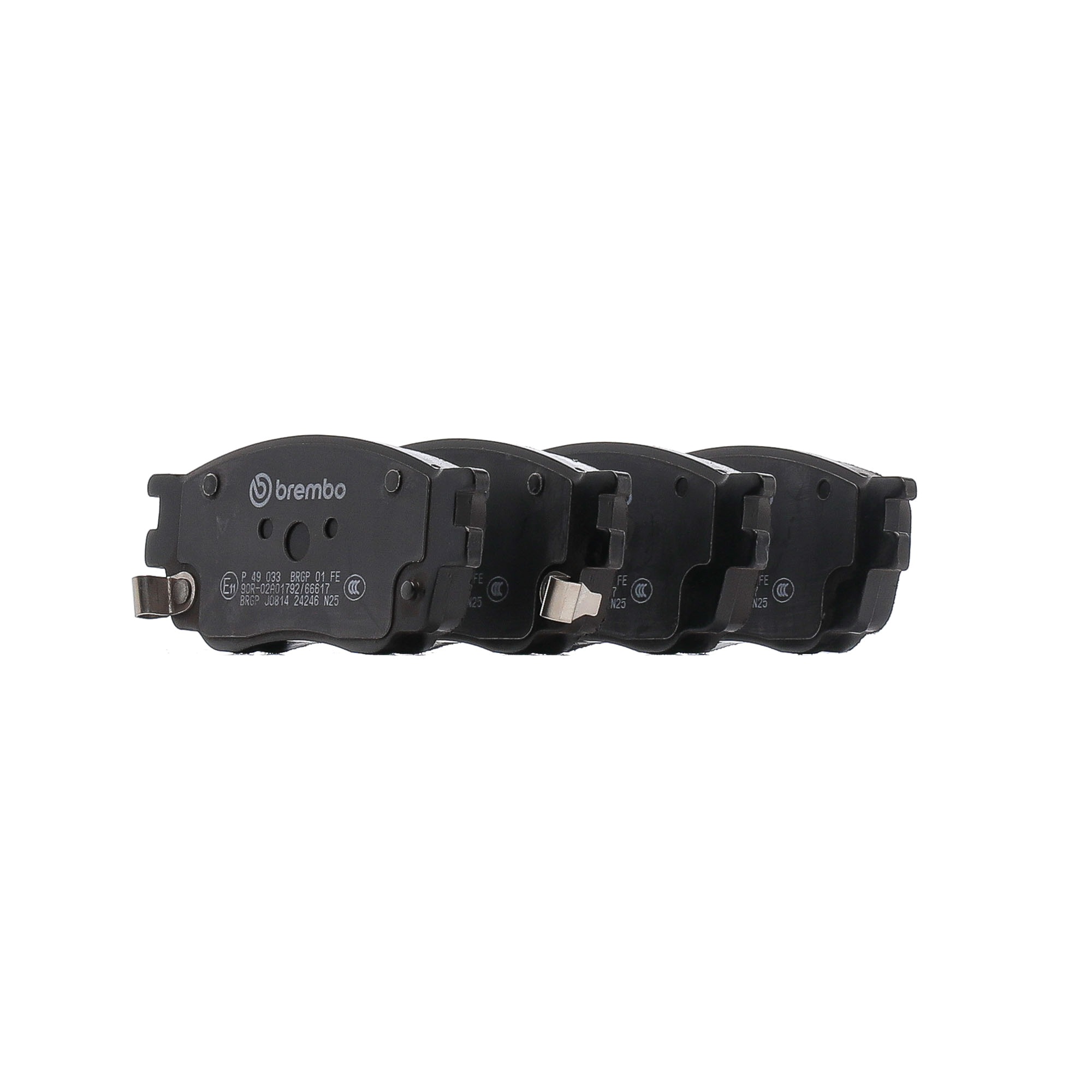 Kit pastiglie freni 24249 BREMBO P49033 PEUGEOT, CITROЁN
