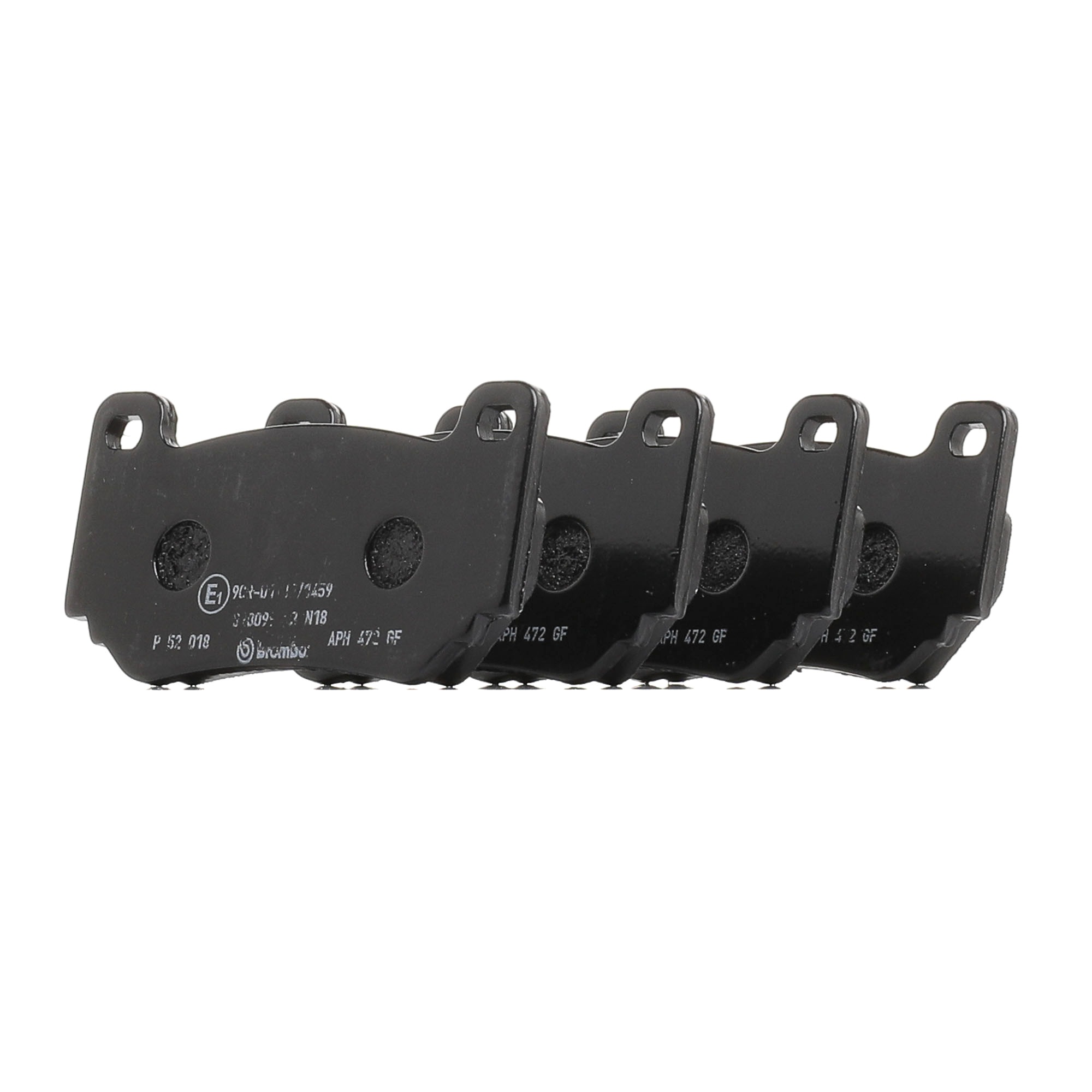 Kit pastiglie freni CP760010 BREMBO P52018 MG, ROVER