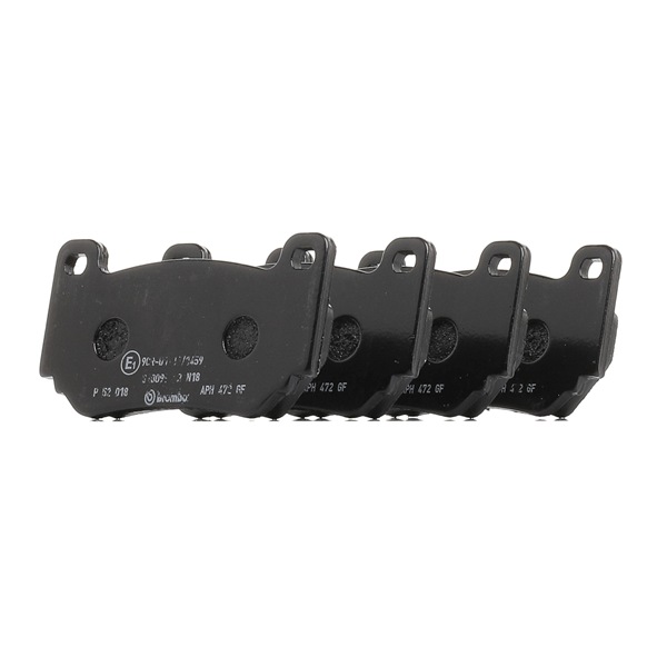 BREMBO Prime P 52 018 Sada brzdových destiček, kotoučová brzda