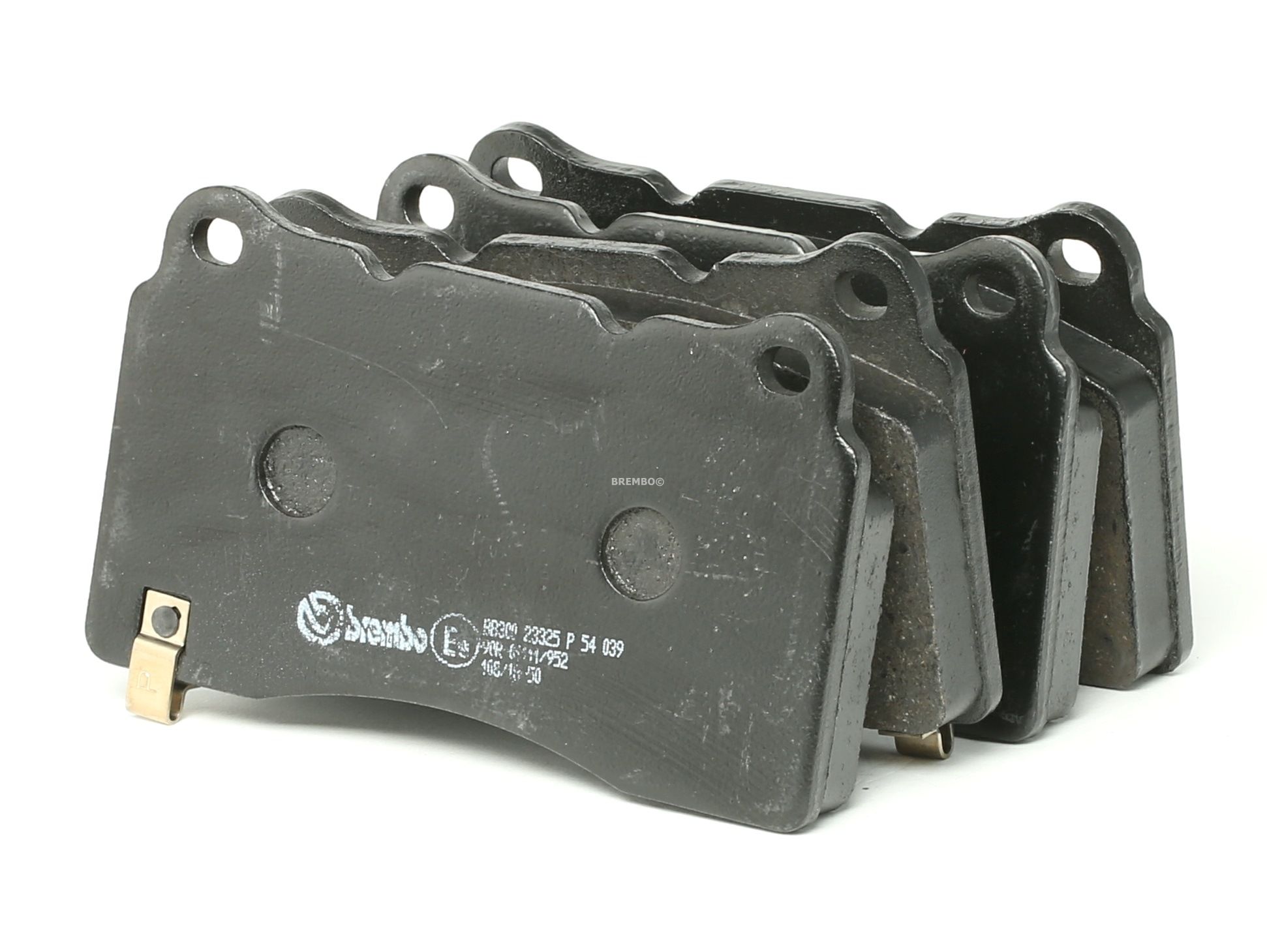 BREMBO P 54 039 Jarrupalat, levyjarru Leveys: 132mm, Korkeus: 77mm, Paksuus: 15mm