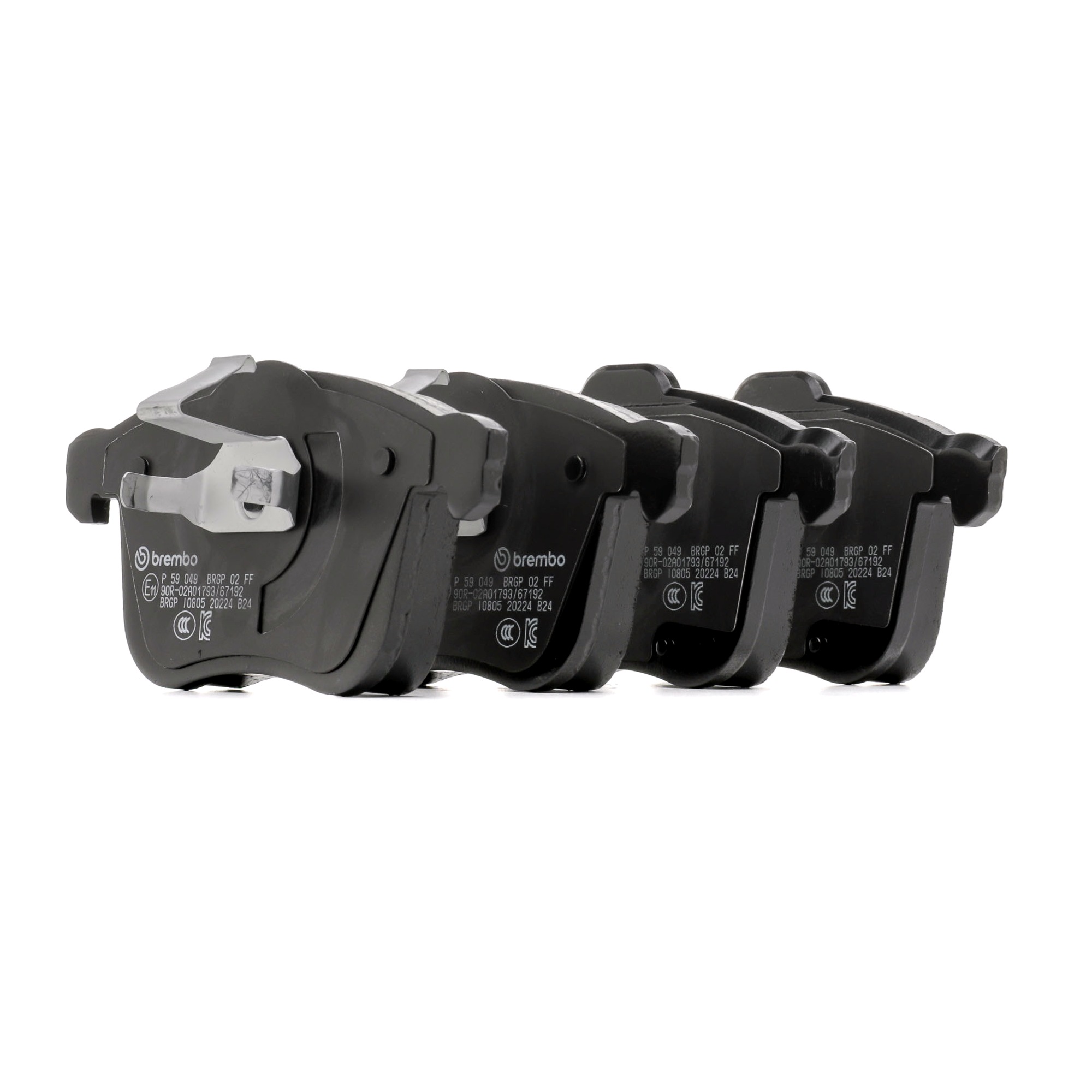 Kit de plaquettes de frein, frein à disque BREMBO 23405 évaluation