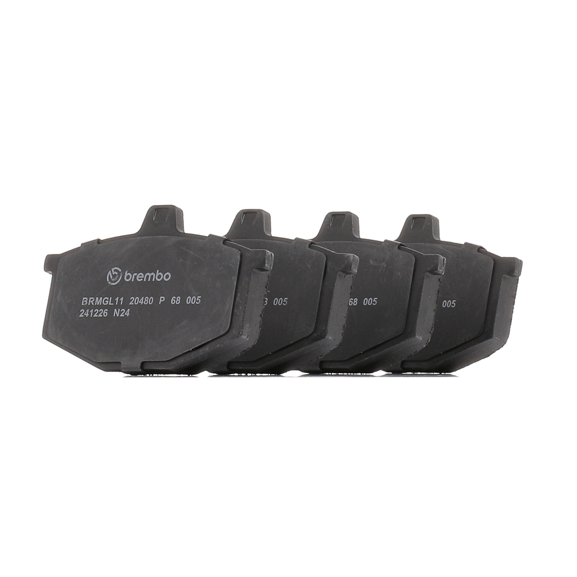 20480 BREMBO 204.80 Plaquettes de frein