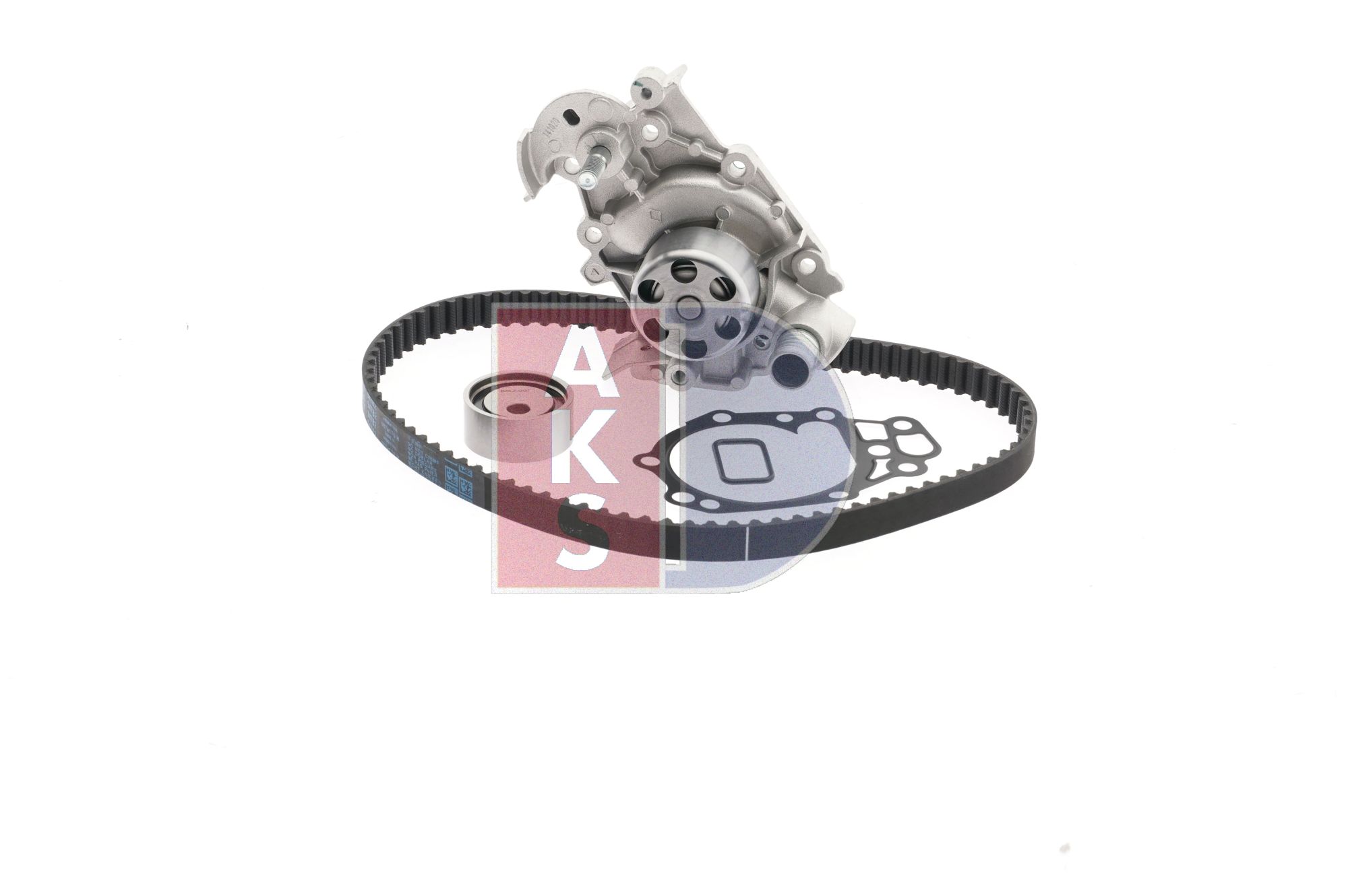 Wasserpumpe + Zahnriemensatz 570255N AKS DASIS 7701478924 RENAULT, DACIA, PORSCHE, RENAULT TRUCKS
