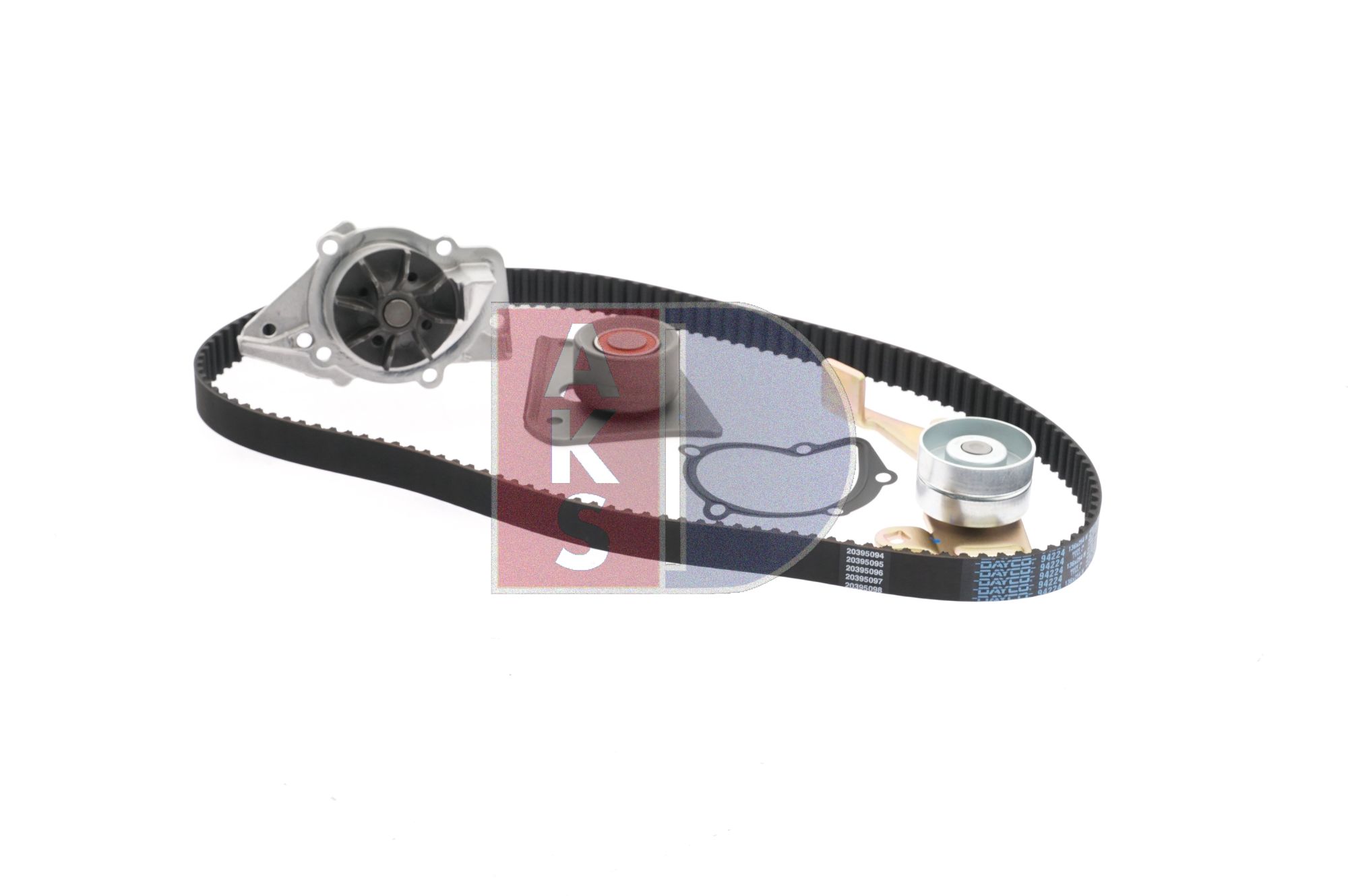 Wasserpumpe + Zahnriemensatz 570264N AKS DASIS E111247 PEUGEOT, CITROЁN