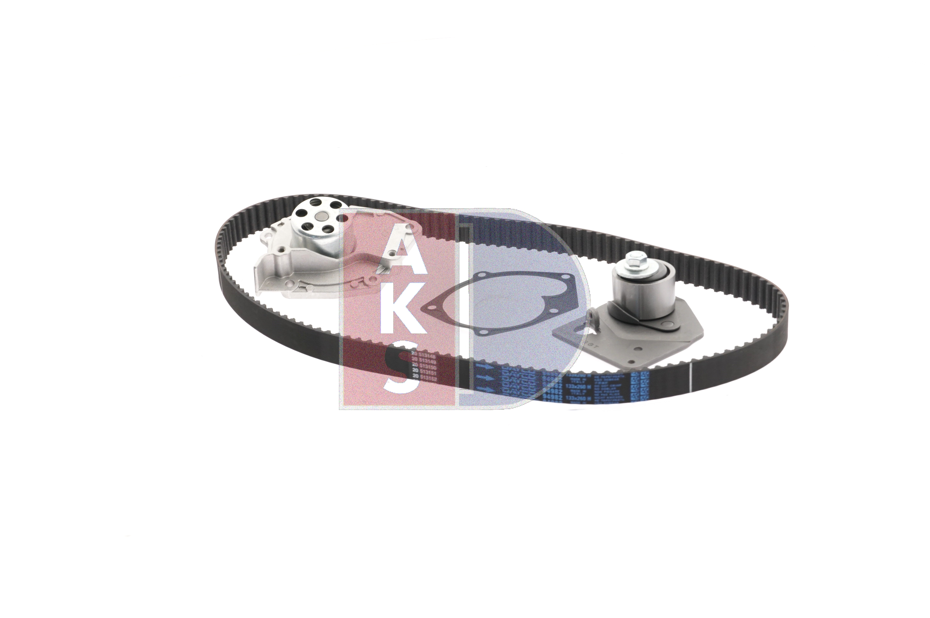 Distributieriem set + waterpomp 8671019585 AKS DASIS 570278N RENAULT, DACIA