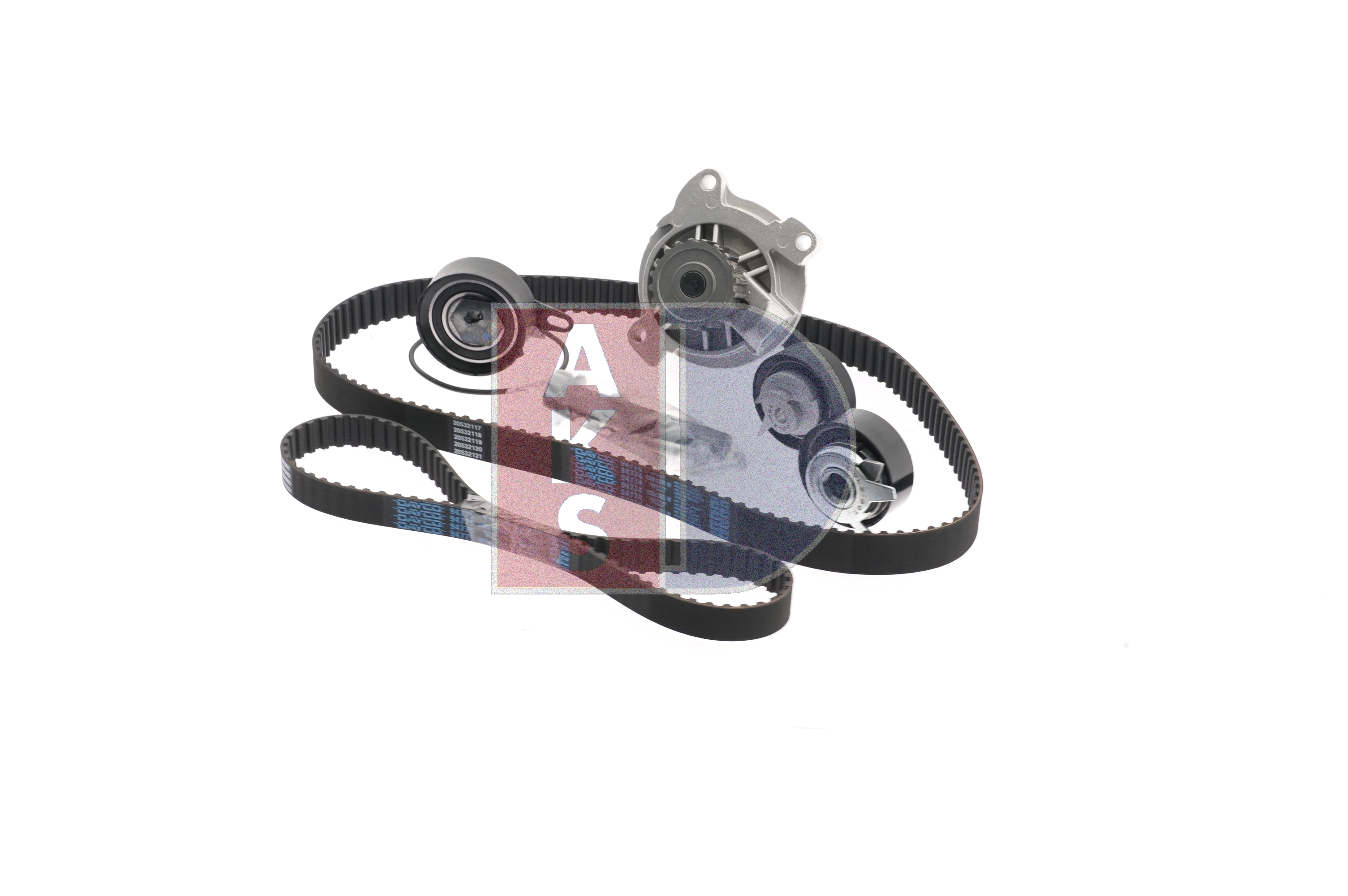 AKS DASIS 570298N Distributieriem set VW LT 28-46 II Flatbed Vrachtwagen / Chassis (2DC, 2DF, 2DG, 2DL, 2DM) 2.5 TDI 90 Pk Diesel APA