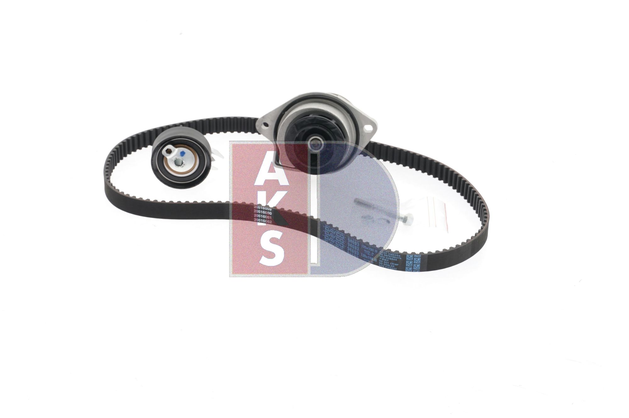 Kit de distribution + pompe à eau 030 121 008C AKS DASIS 570299N VOLKSWAGEN, AUDI, SKODA, SEAT, ALFA ROMEO