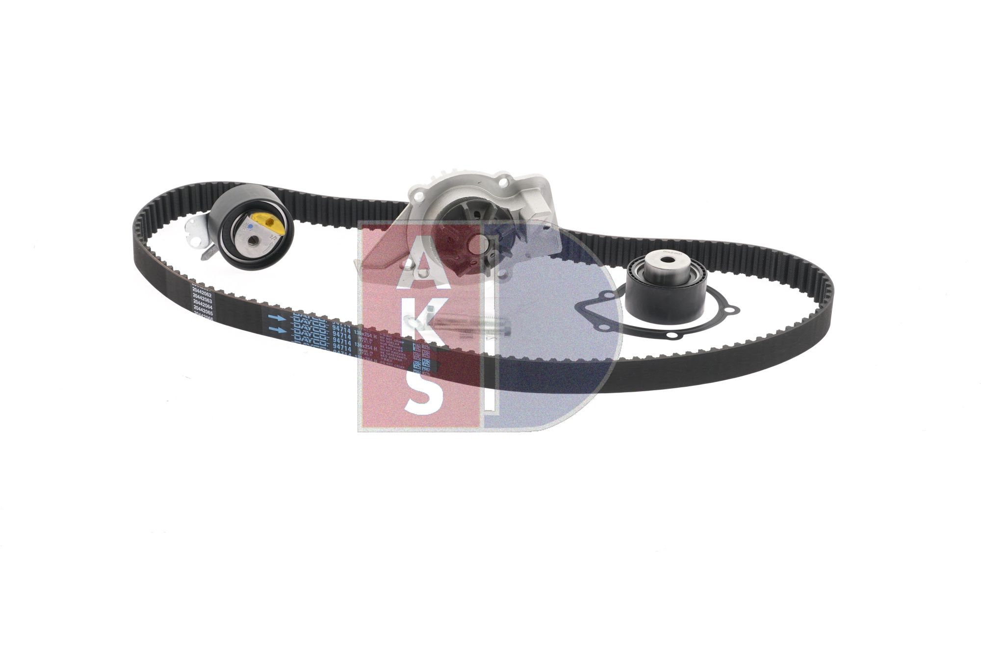 Wasserpumpe + Zahnriemensatz E111249 AKS DASIS 570313N PEUGEOT, CITROЁN