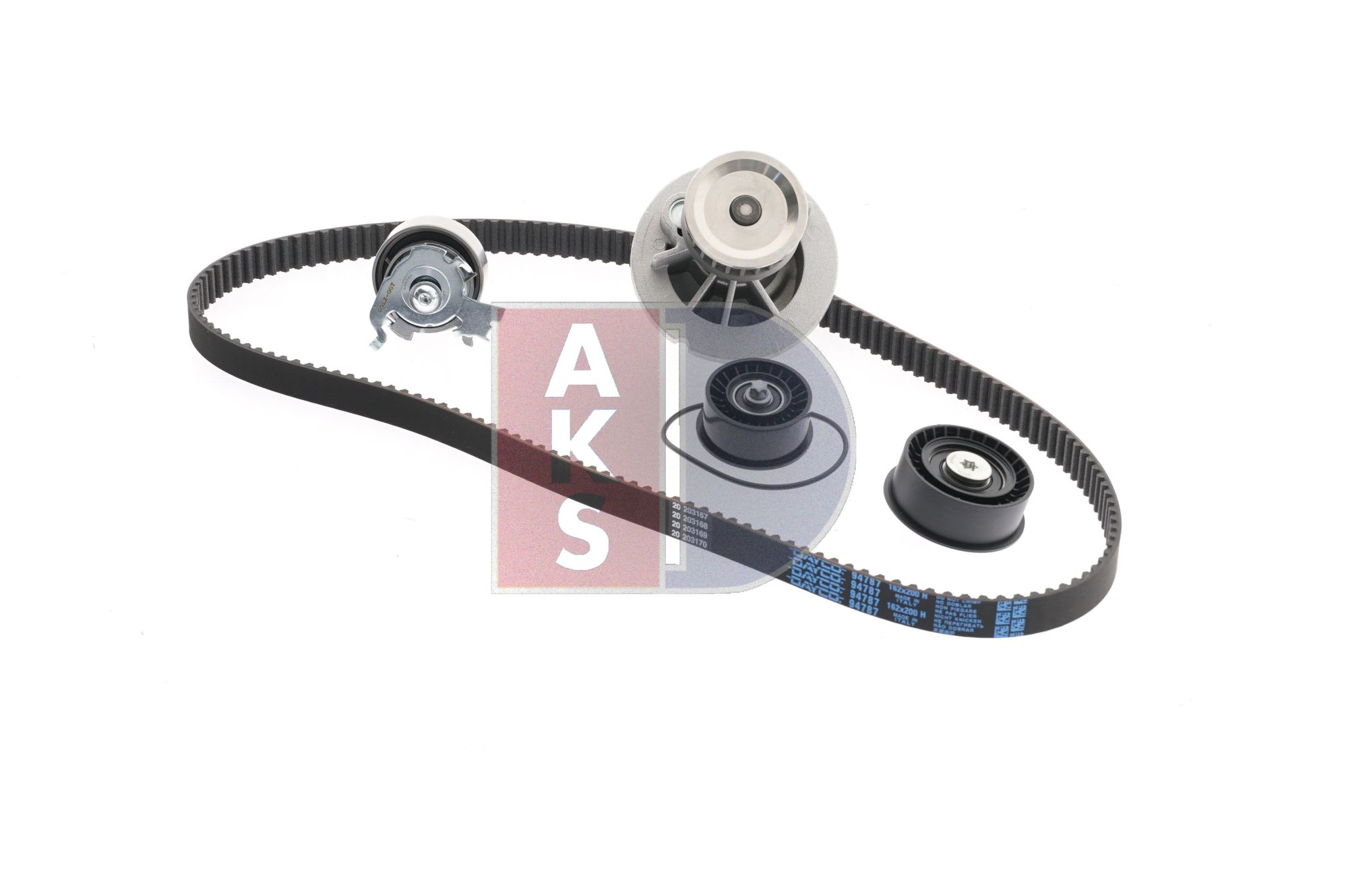 AKS DASIS 570321N Distributieriem kit OPEL Corsa C Hatchback (X01) 1.4 (F08, F68) 90 Pk Benzine Z 14 XE