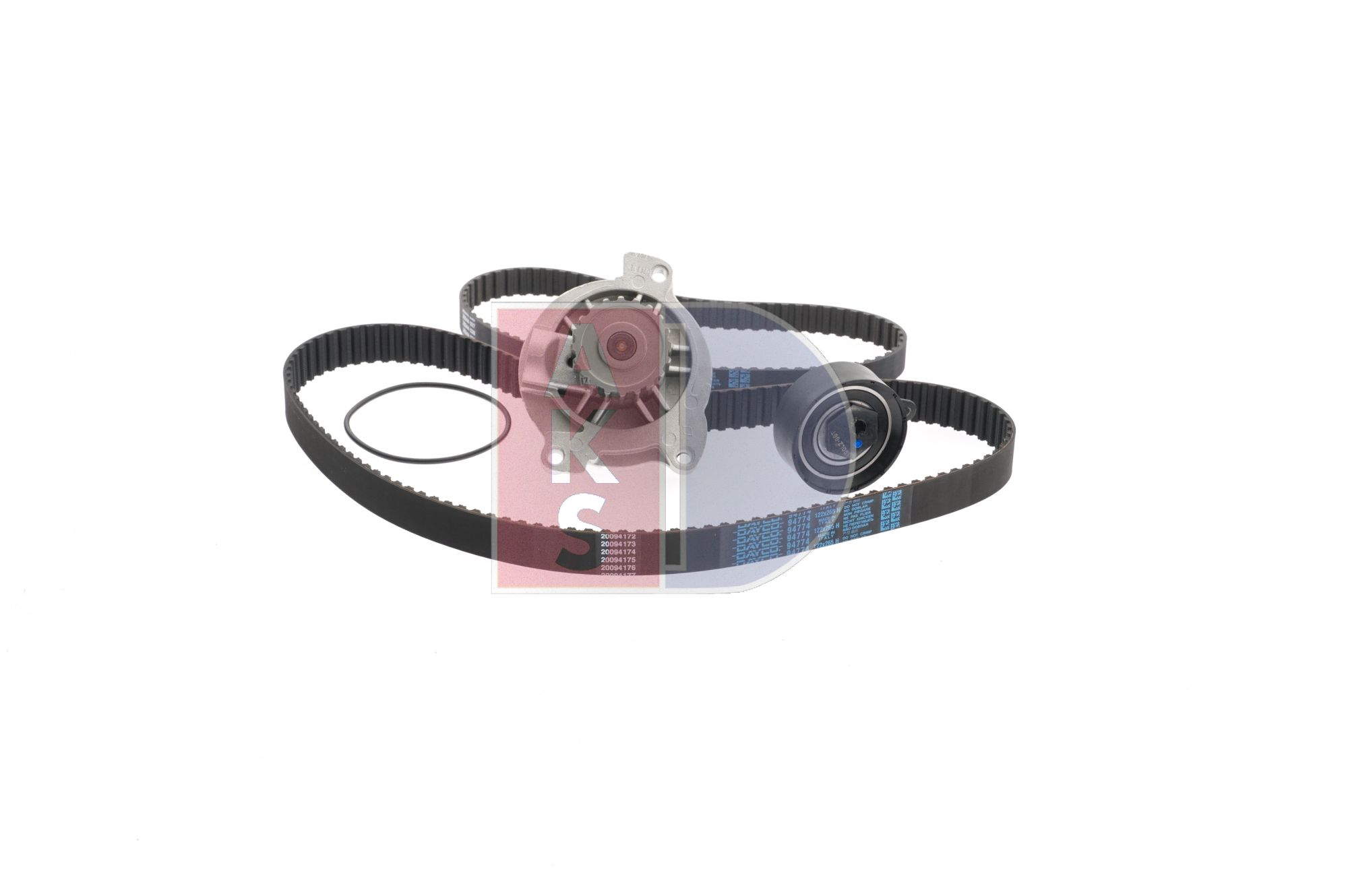 Wasserpumpe + Zahnriemensatz 570327N AKS DASIS 074121005NX VW, AUDI, SKODA, SEAT, VOLVO