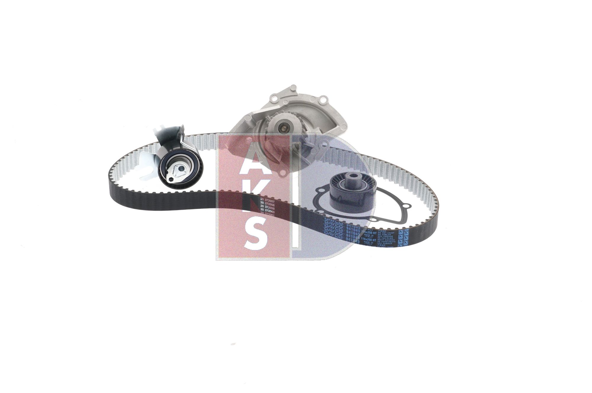 Kit de correa dentada AKS DASIS 570336N