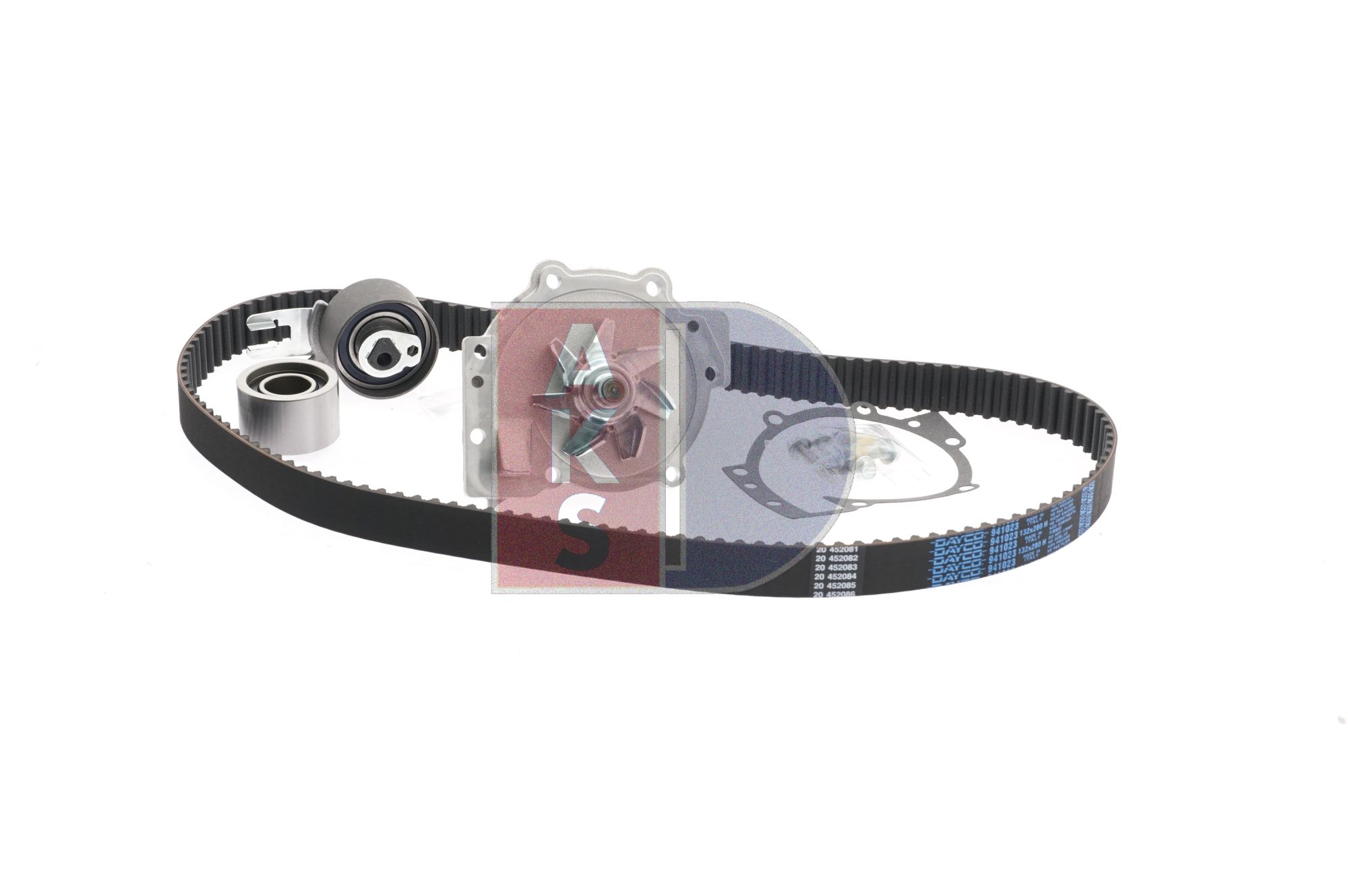 Wasserpumpe + Zahnriemensatz 570341N AKS DASIS 074121019C MERCEDES-BENZ, VOLVO