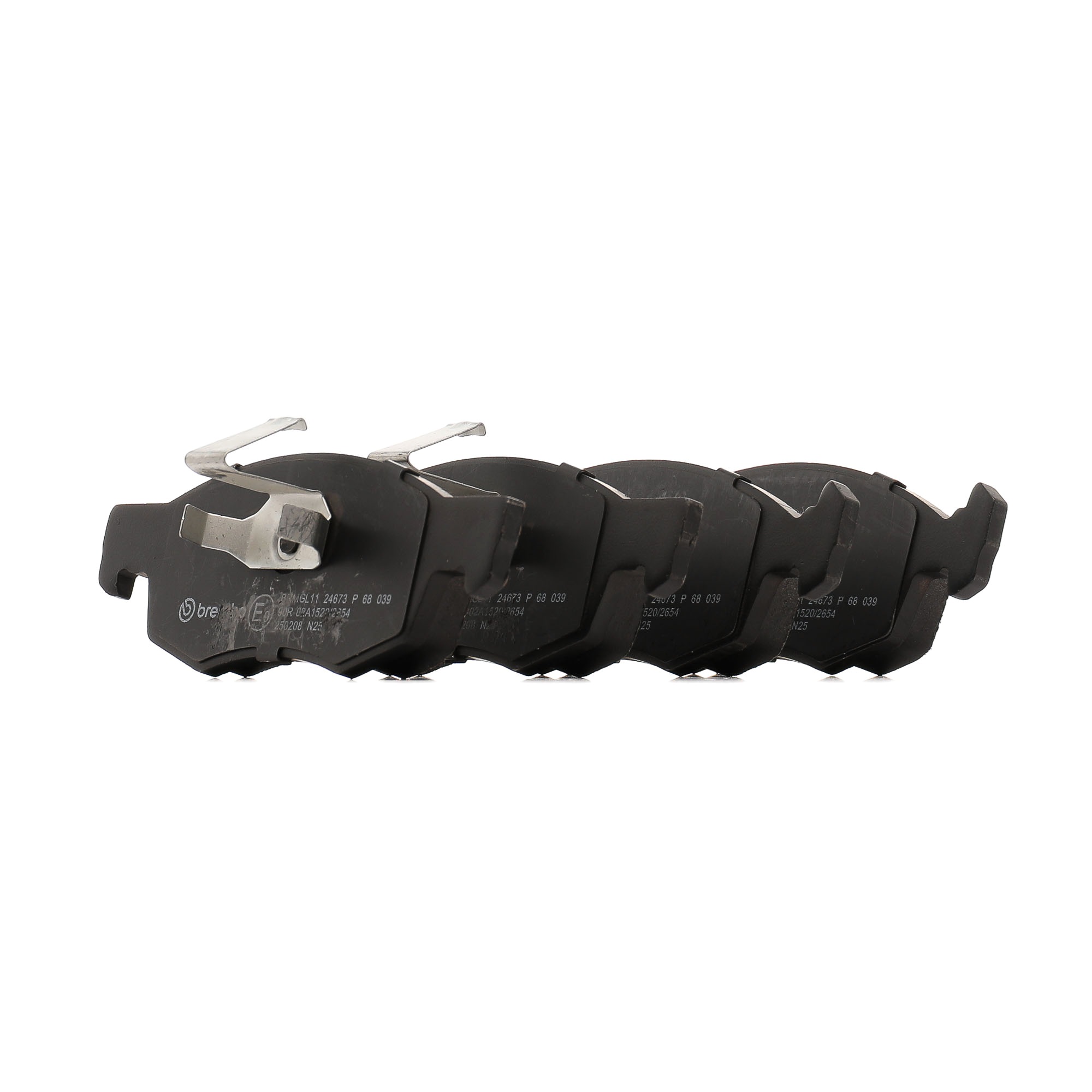Комплект спирачно феродо, дискови спирачки 600 154 98 03 BREMBO P68039 RENAULT, NISSAN, FIAT, DACIA, RENAULT TRUCKS