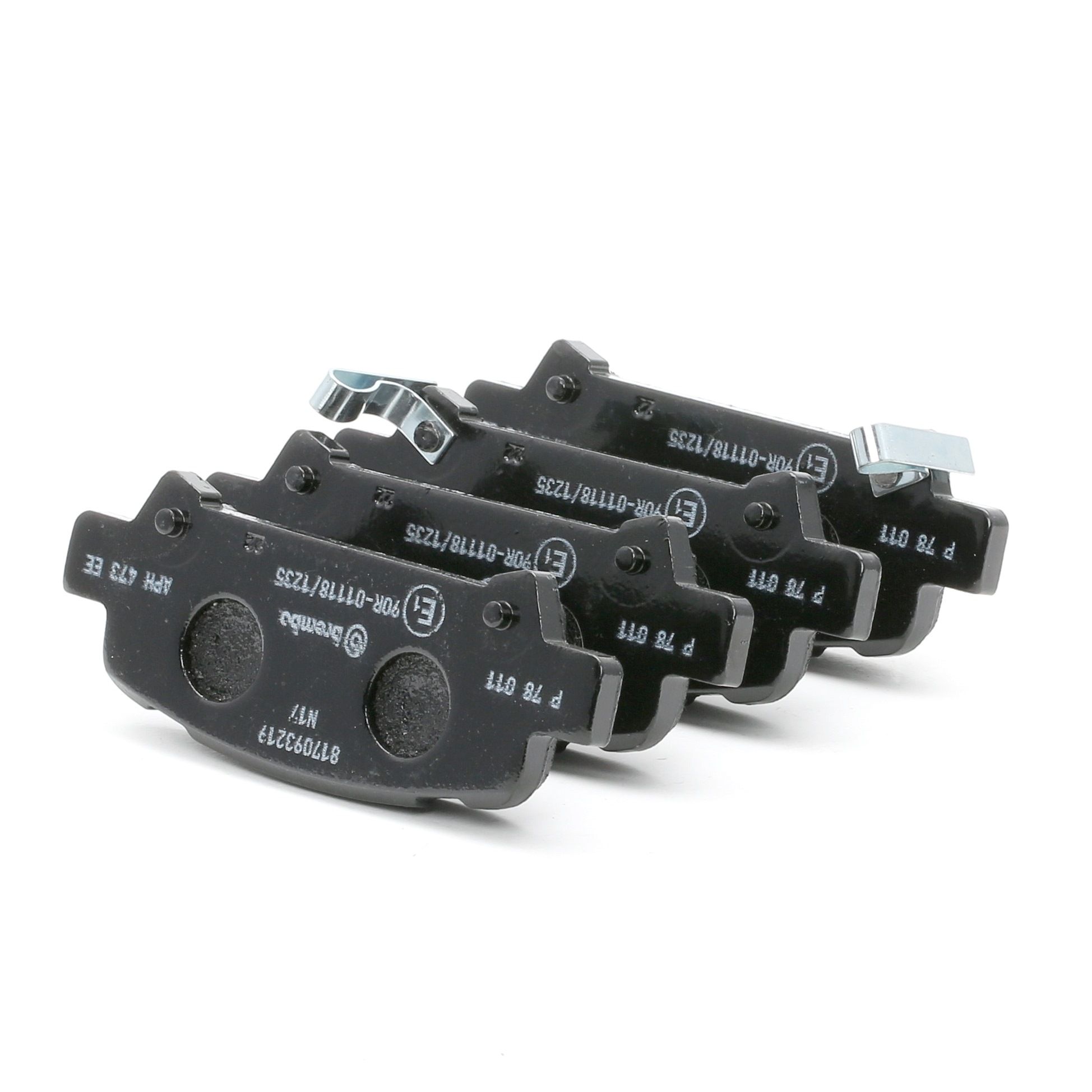 BREMBO P 78 011 Bremsbeläge