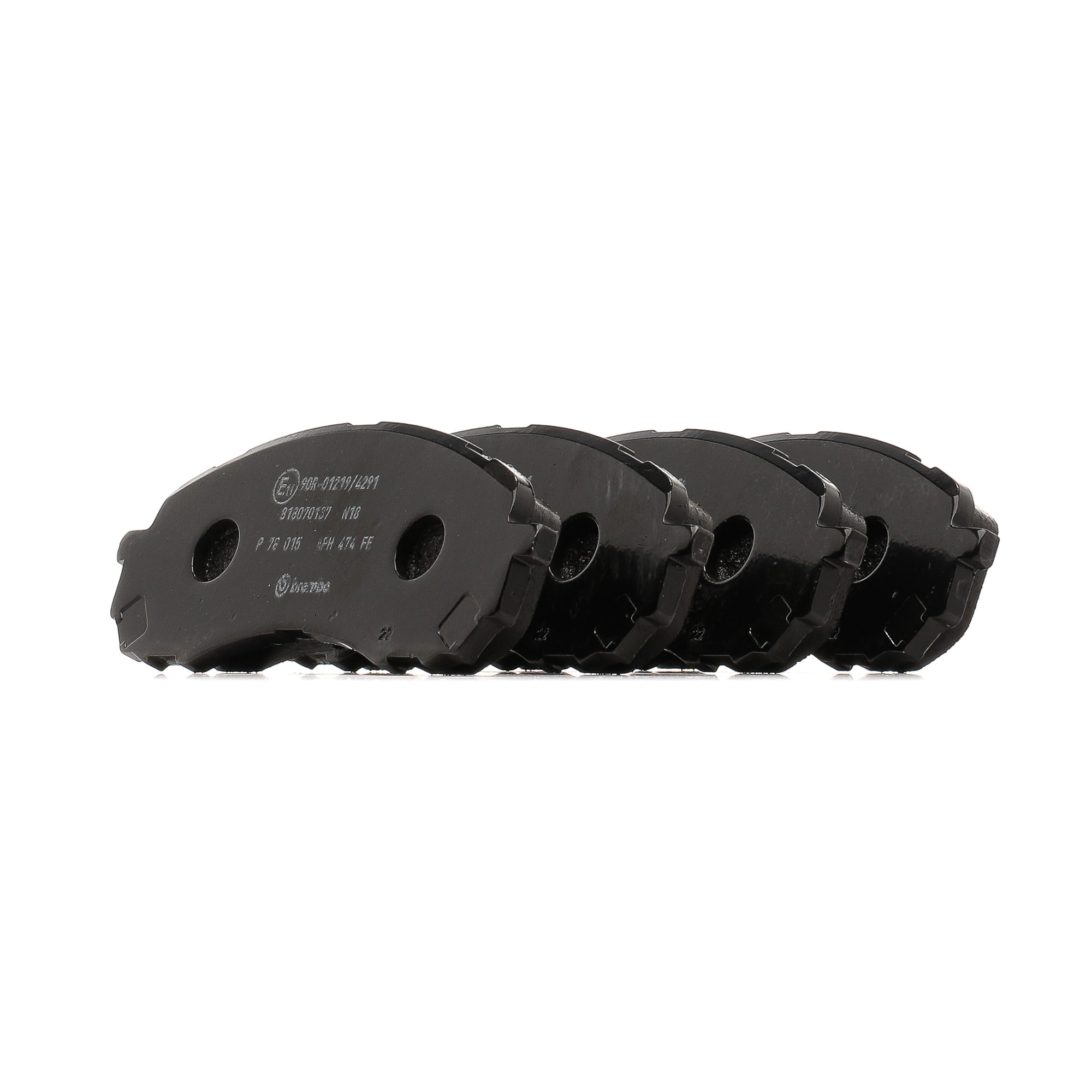 Комплект спирачно феродо, дискови спирачки 26296 AE200 BREMBO P78015 FORD, SUBARU, BEDFORD