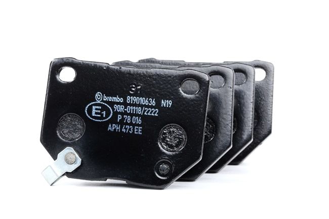 Bremsbeläge P 78 016 BREMBO MDX2750AA JAGUAR