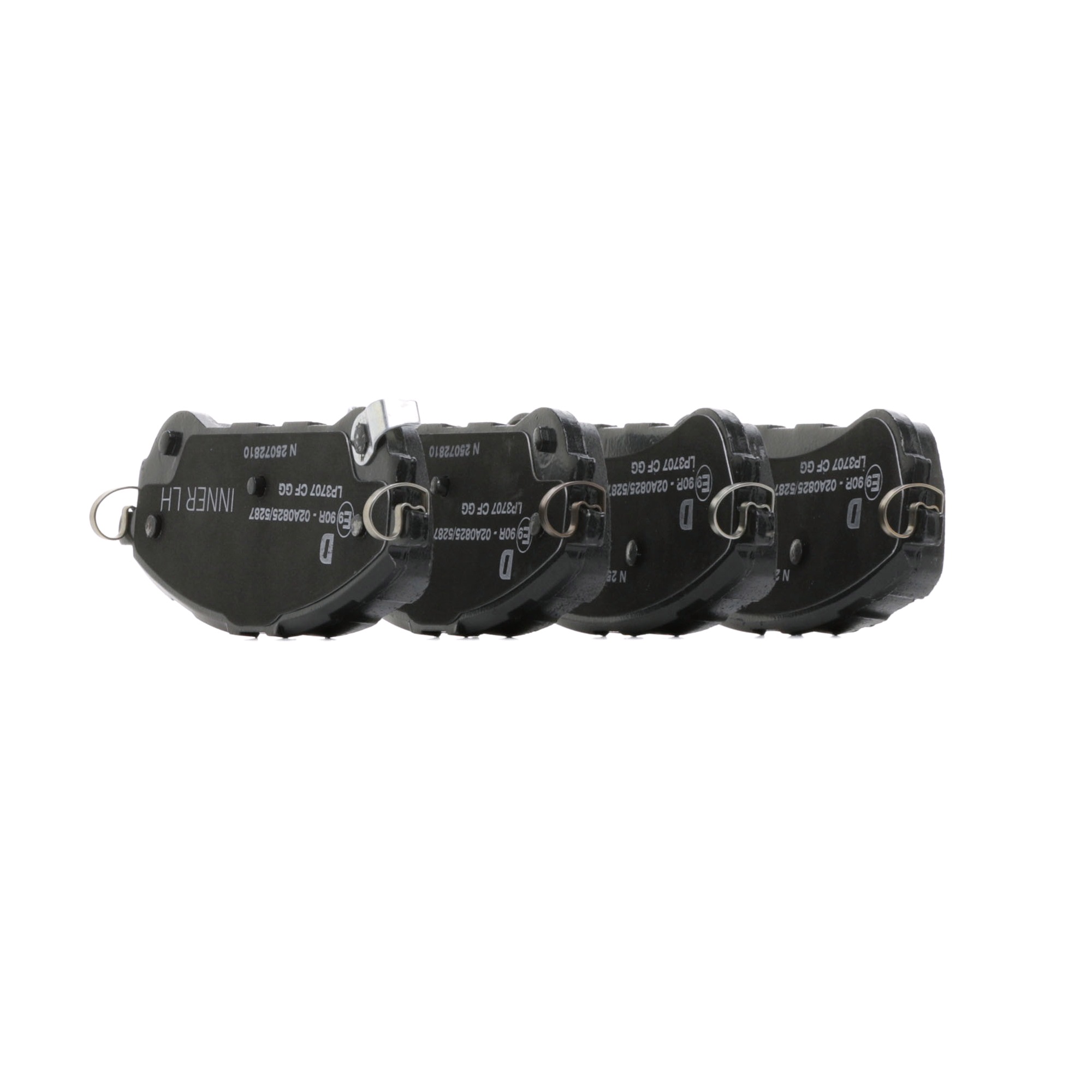 Комплект спирачно феродо, дискови спирачки JB3C-2M007AB DELPHI LP3707 FORD, FORD USA