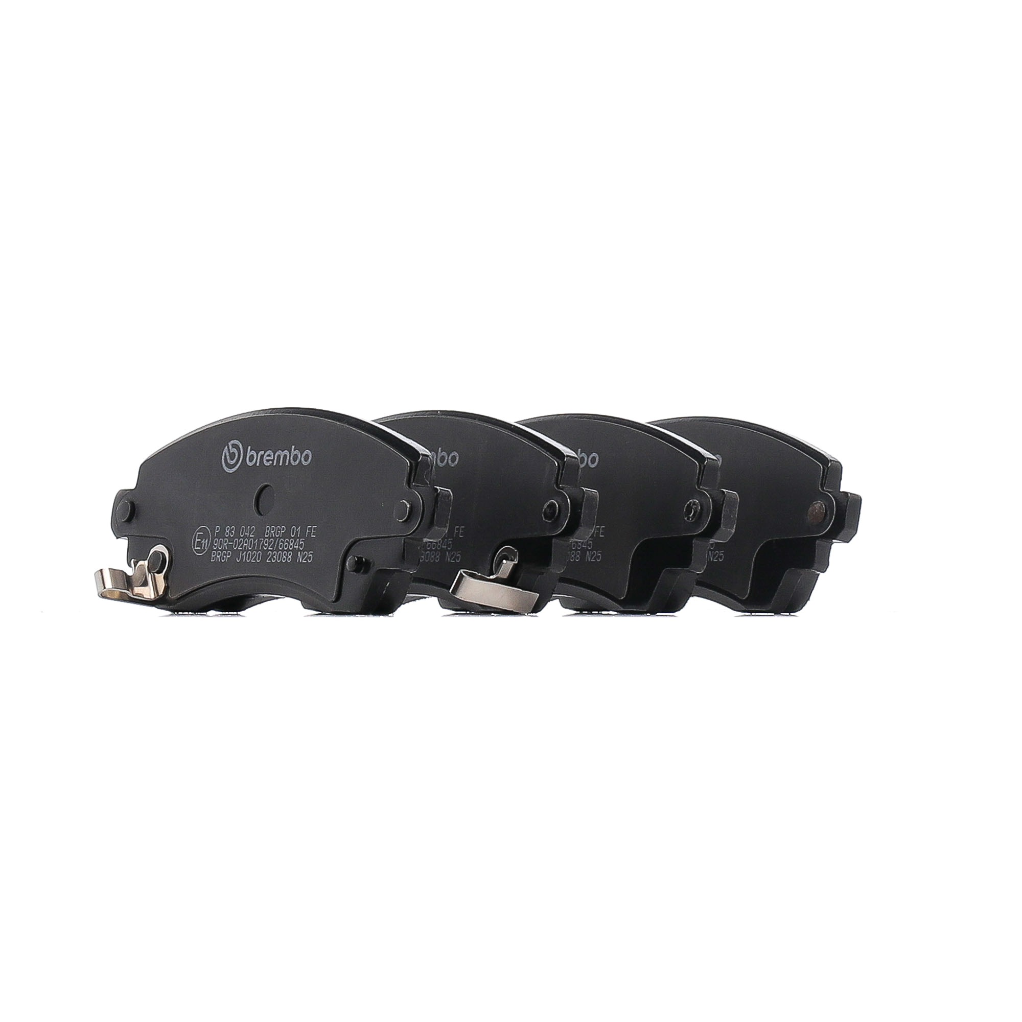 Bremsbeläge 04465 02140 BREMBO P83042 TOYOTA, LEXUS, SATURN