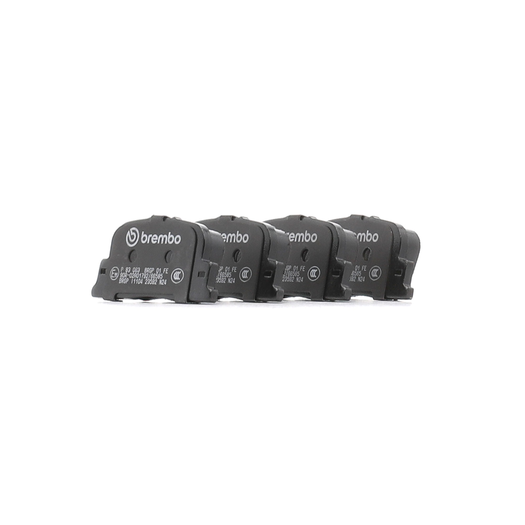 Kit de plaquettes de frein, frein à disque BREMBO 7708D835 évaluation
