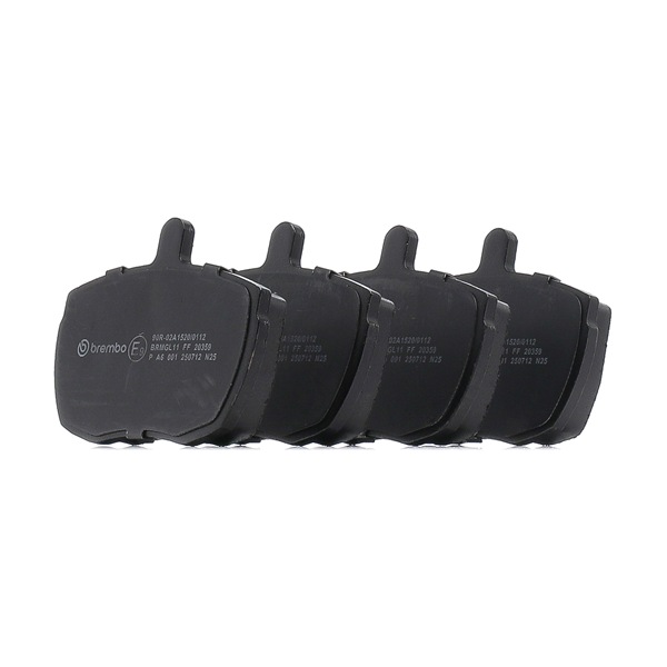 BREMBO Prime P A6 001 Plaquettes de frein