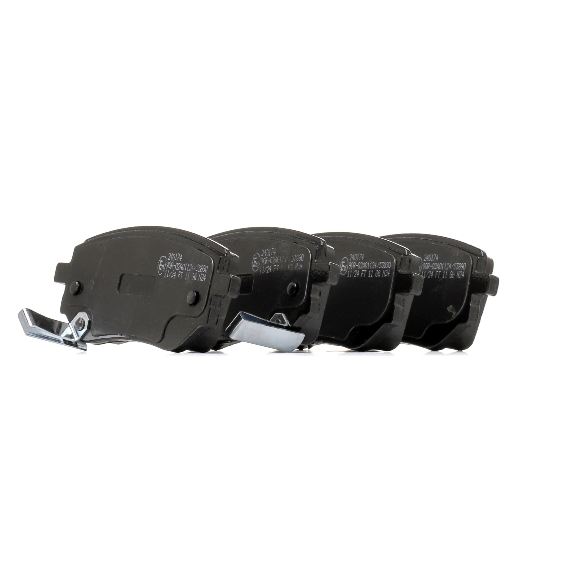 Brake pad set, disc brake METELLI 22862 rating