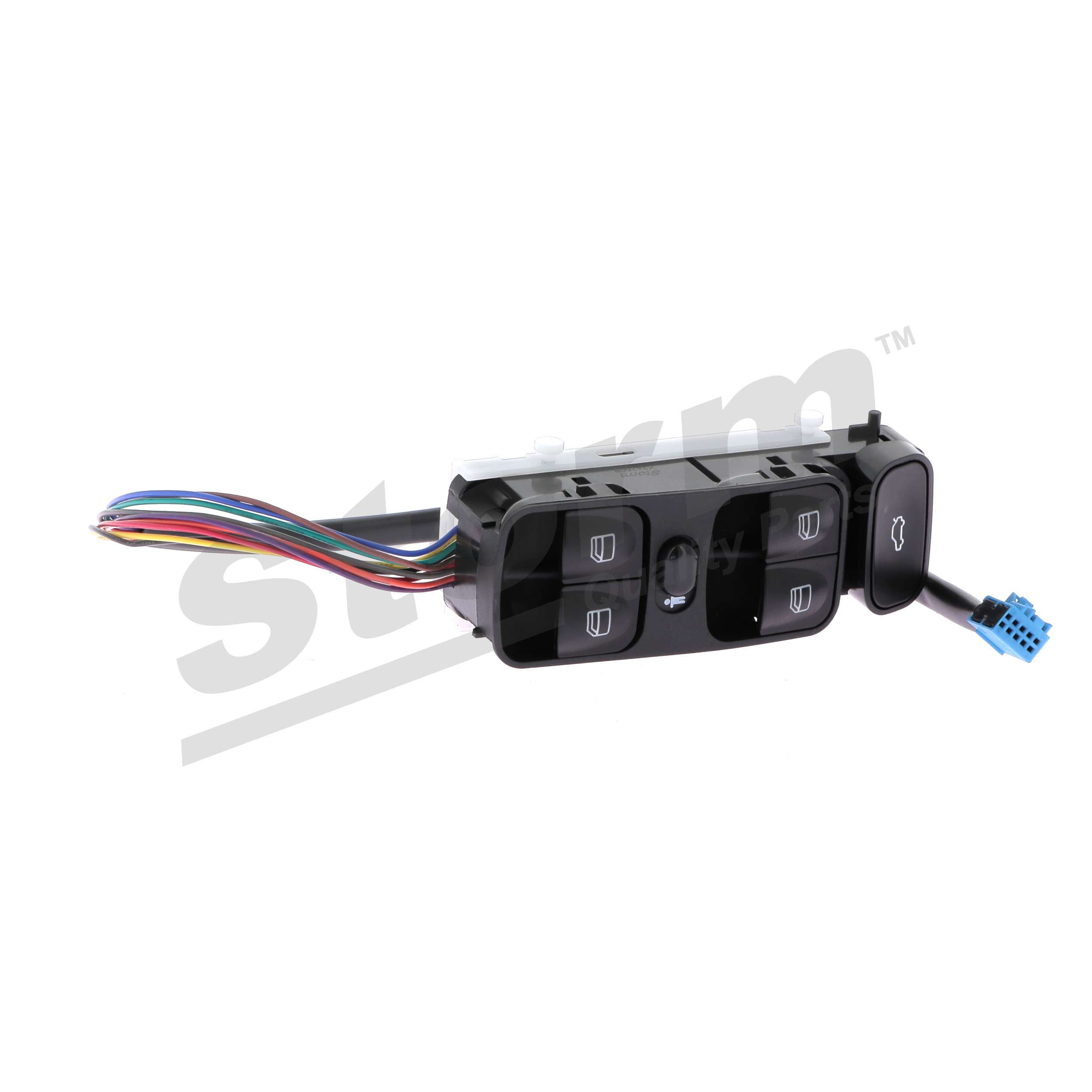 STORM QUALITY PARTS 55044 Бутони за ел. стъкла Mercedes A209 CLK 63 AMG 6.2 (209.477) 481 K.C. бензин 2008