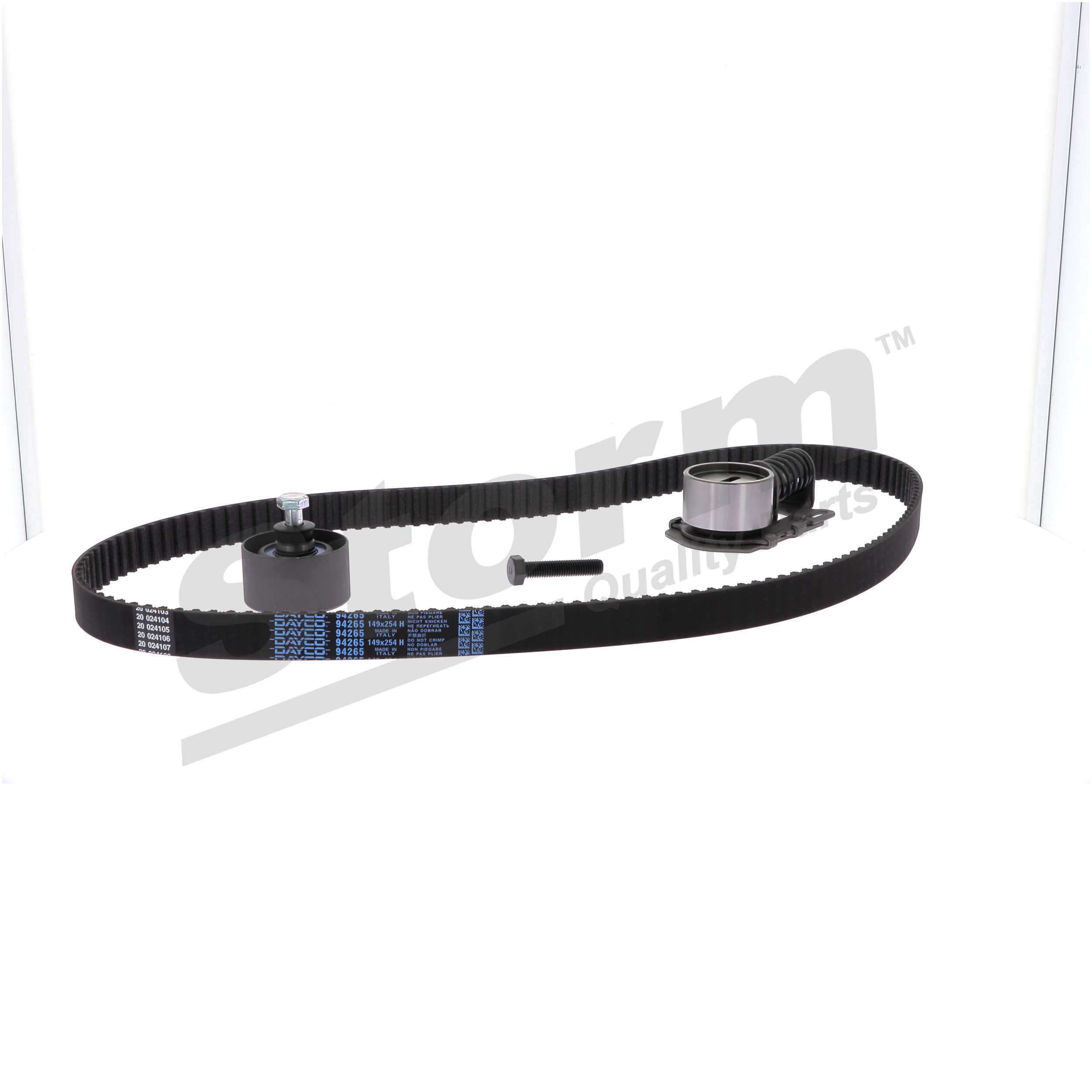 STORM QUALITY PARTS 5550112 Zahnriemensatz Zahnriemensatz 0830 14 STORM QUALITY PARTS 5550112 VW, OPEL, PEUGEOT, CITROЁN, PIAGGIO