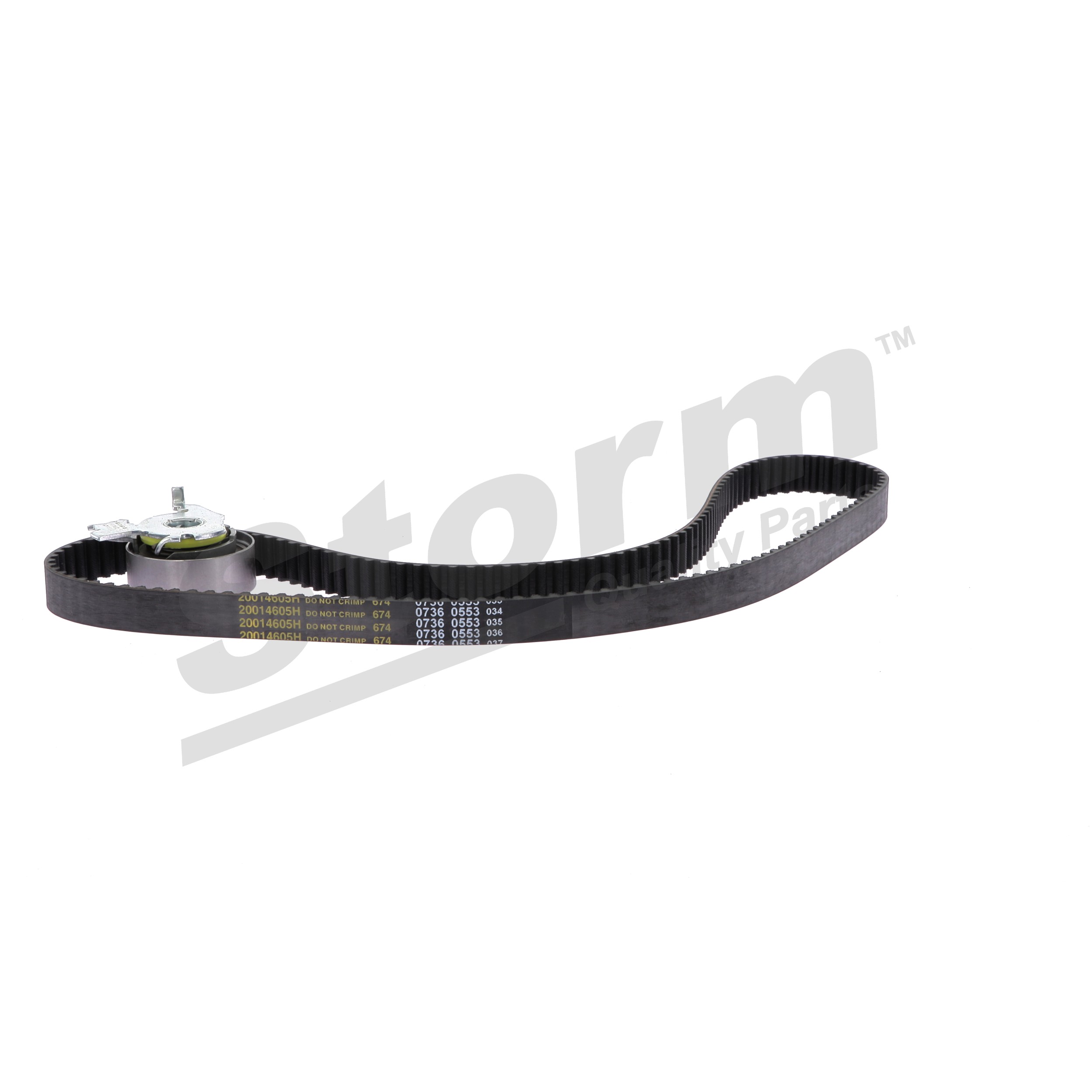 Σετ οδοντωτού ιμάντα 6 36 727 STORM QUALITY PARTS 904256 OPEL, HYUNDAI, CHEVROLET, DAEWOO, VAUXHALL