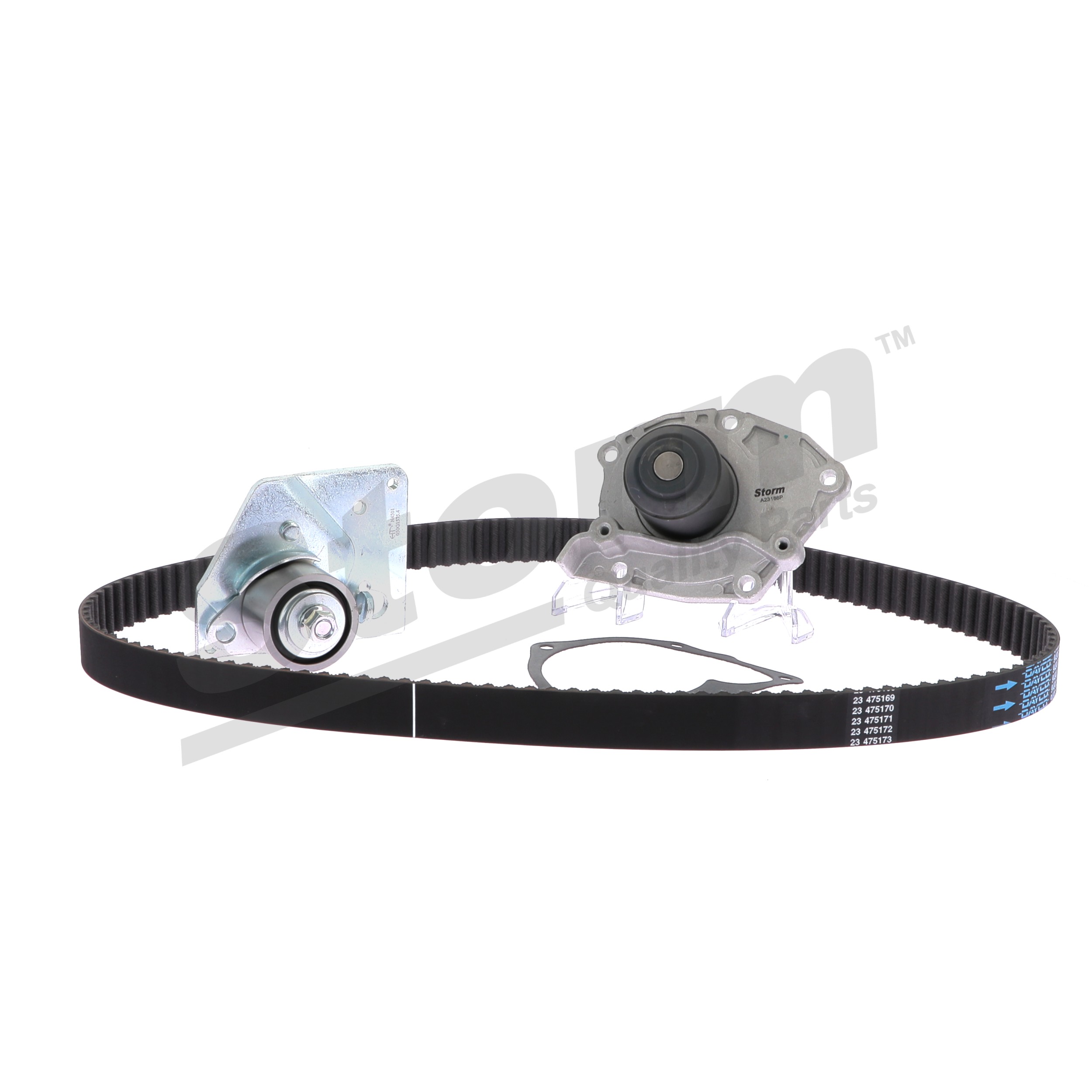 Kit de distribution + pompe à eau 01131-00Q0C STORM QUALITY PARTS 904509KP NISSAN, SUZUKI